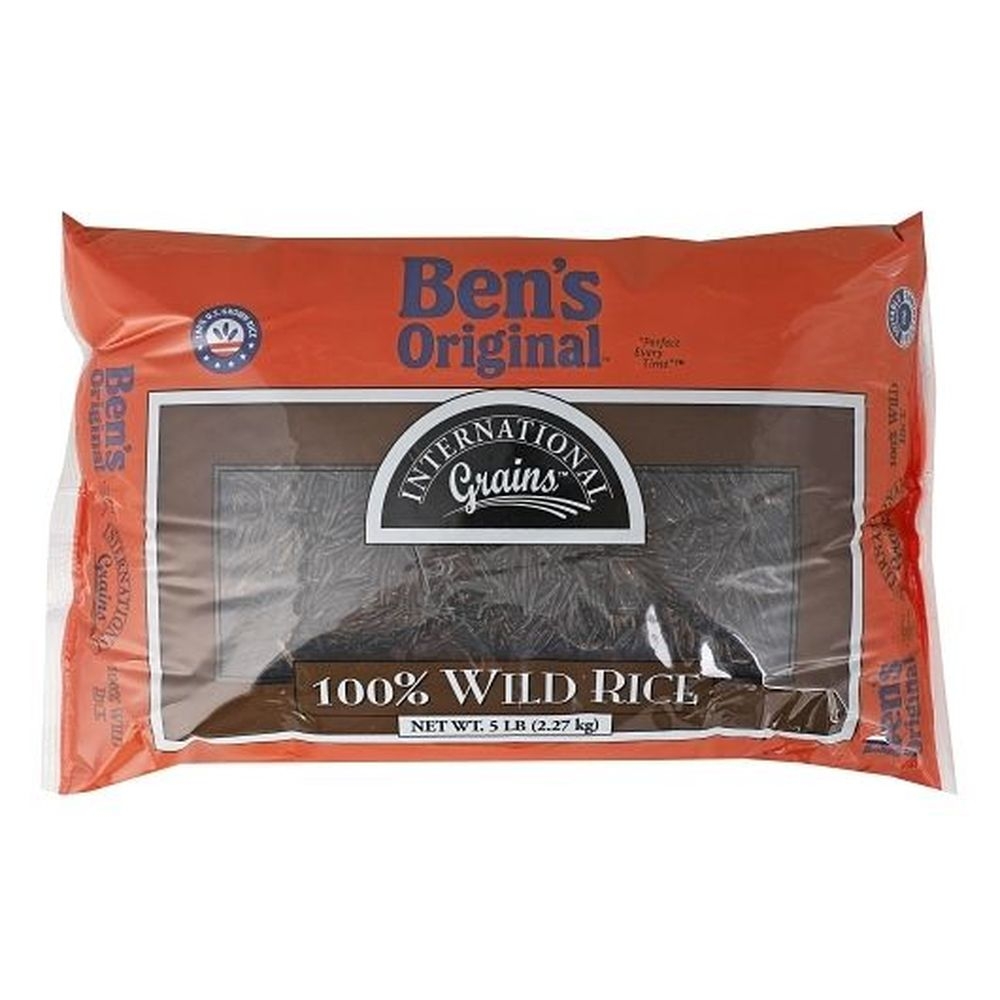 Bens Original International Grains 100 Percent Wild Rice, 5 Pound -- 2 per case