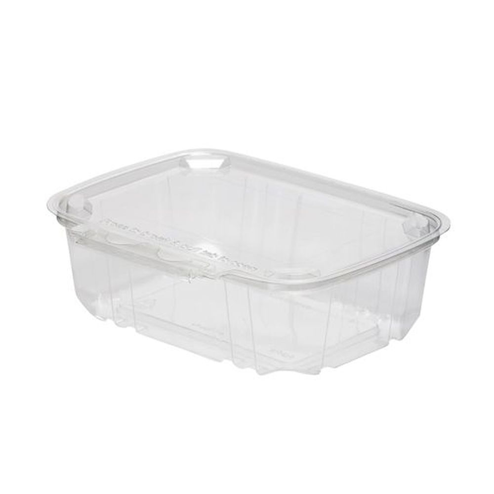Breakaway Rectangular 24 Ounce Tamper Visible Food Container, 65 count - 2 per case