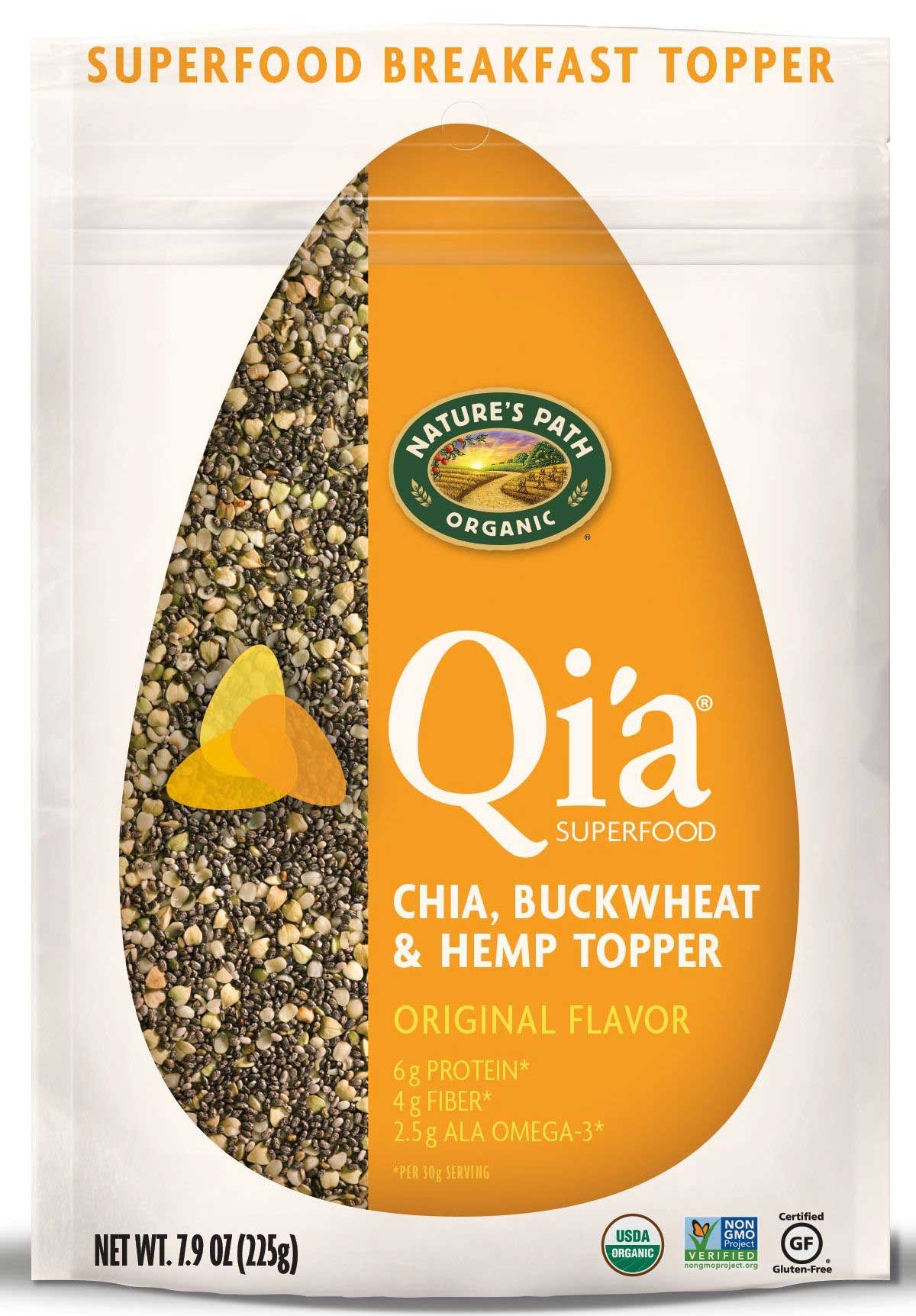 Natures Path Qia Original Breakfast Cereal, 7.9 Ounce -- 10 per case.