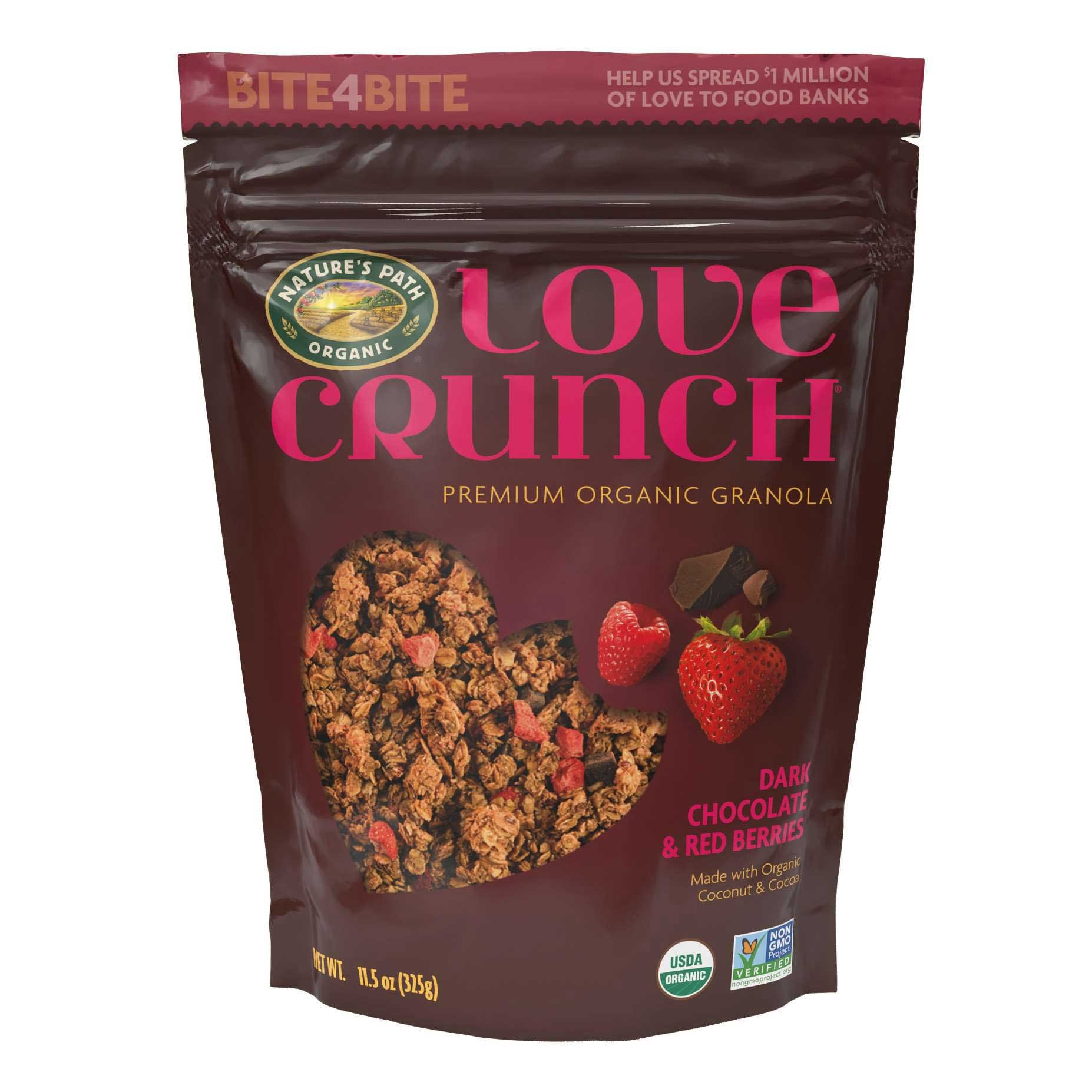 Natures Path Love Crunch Dark Chocolate Granola, 11.5 Ounce -- 6 per case.