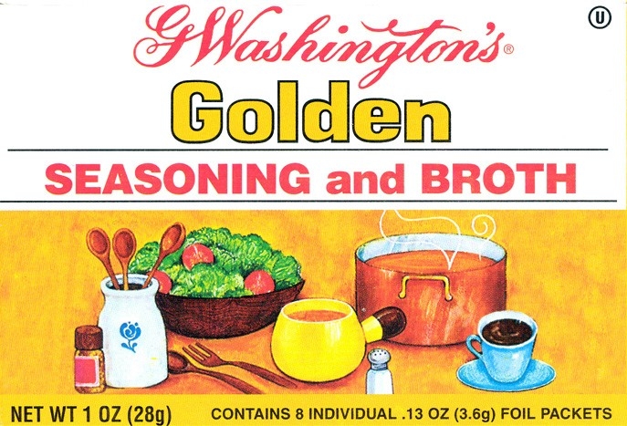 G Washington Golden Seasoning and Broth - 1 oz. box, 24 per case