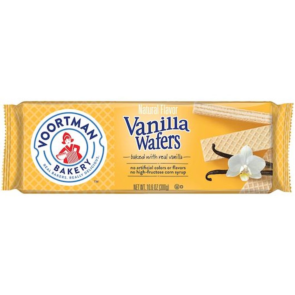 Voortman Vanilla Layered Wafer, 10.6 Ounce -- 12 per case