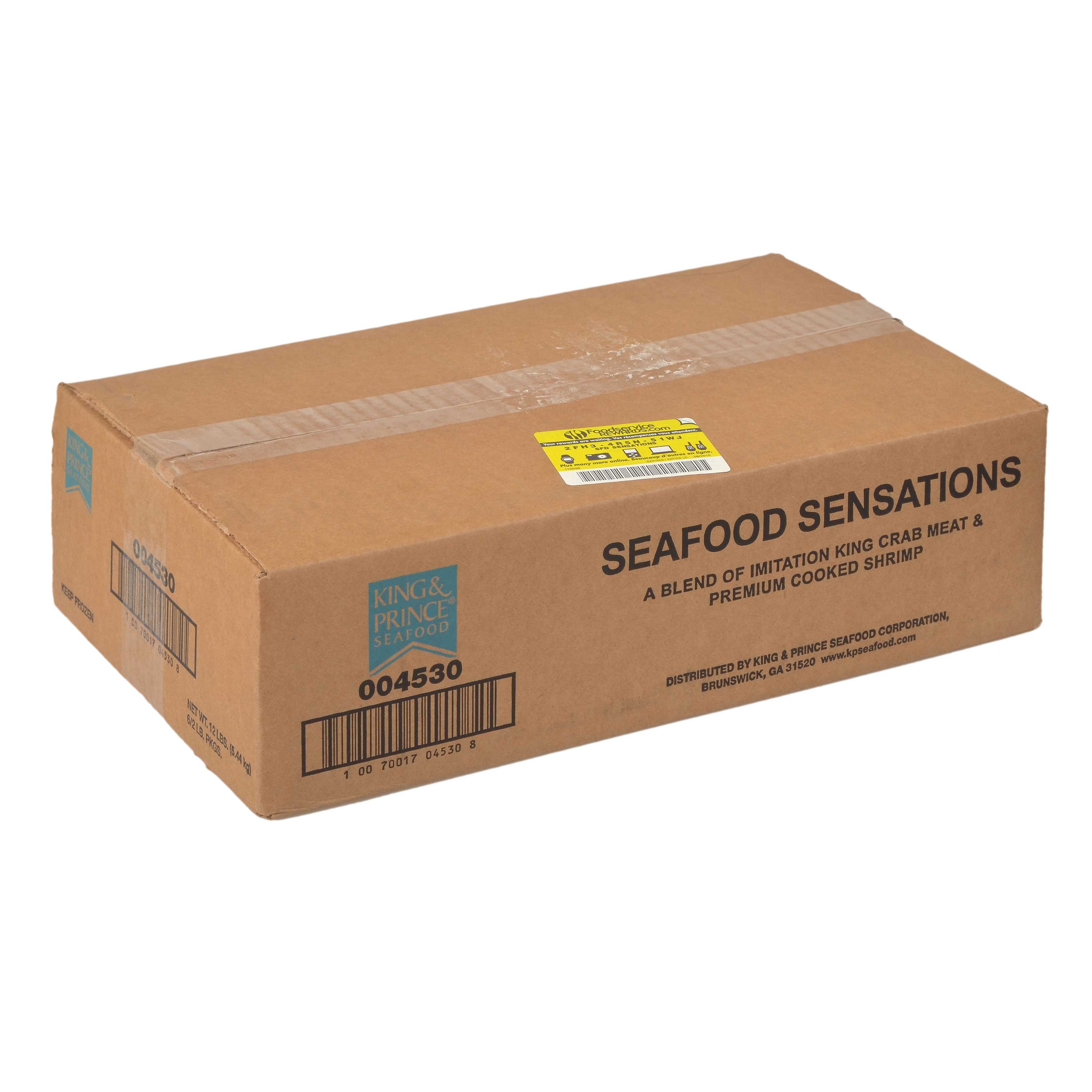 King and Prince Mrs.Fridays Sensation Seafood, 2 Pound -- 6 per case.