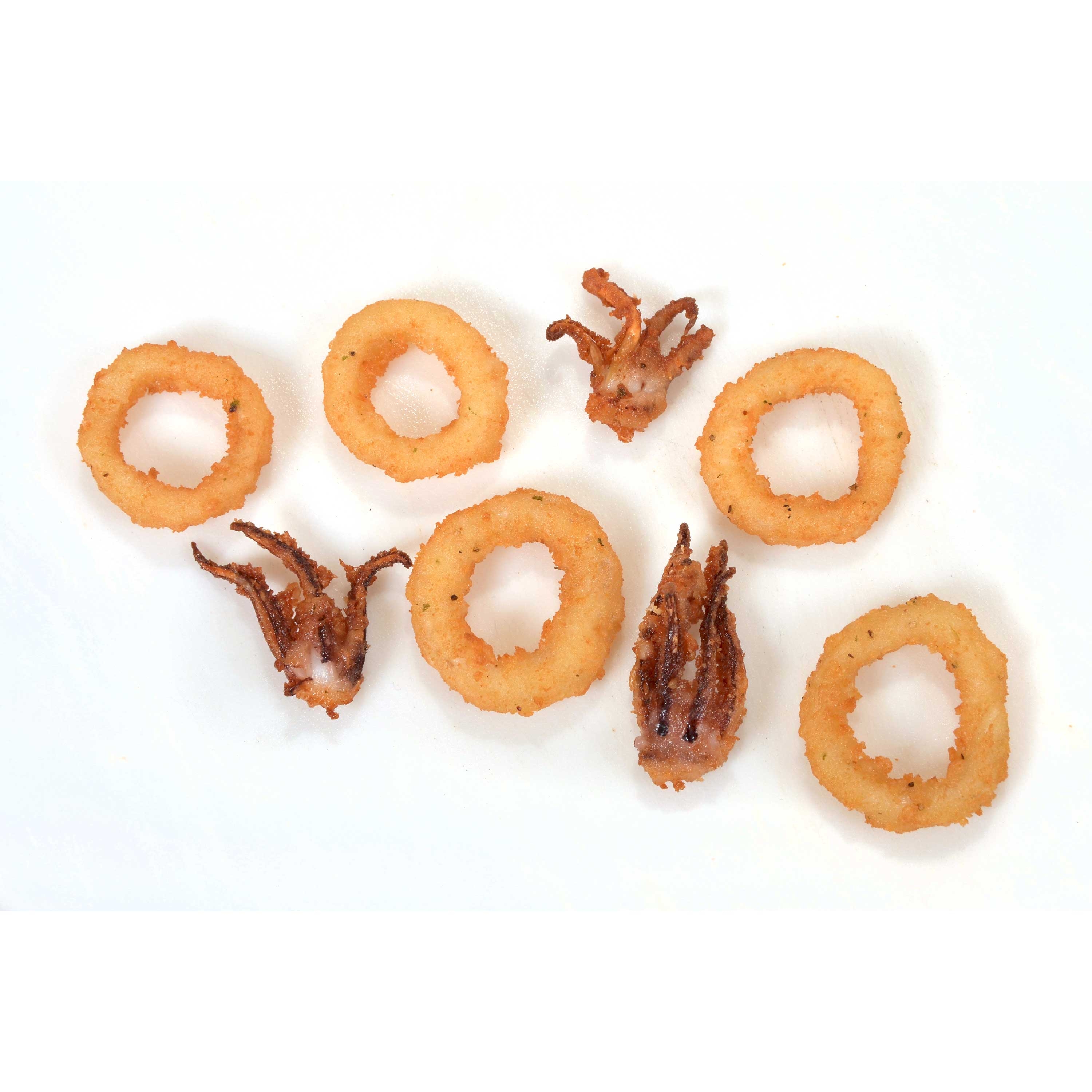 Mrs Fridays Breaded and Tentacle Calamari Ring, 2.25 pound -- 6 per case.