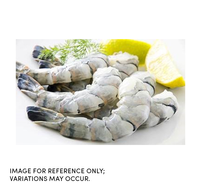 Frozen Seafood Peeled and Deveined Shrimp - 16/20, 2 Pound -- 5 per case.