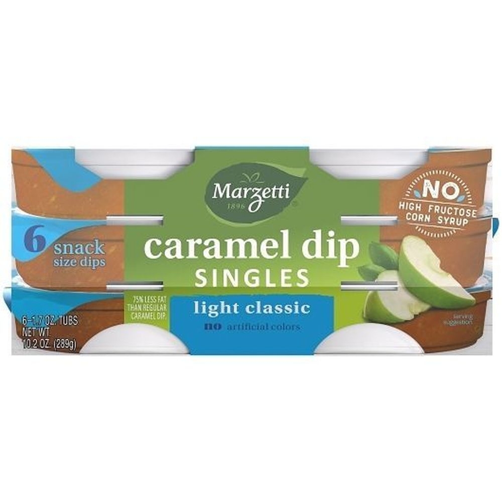 Marzetti Singles Light Caramel Dip, 10.2 Ounce -- 12 per case