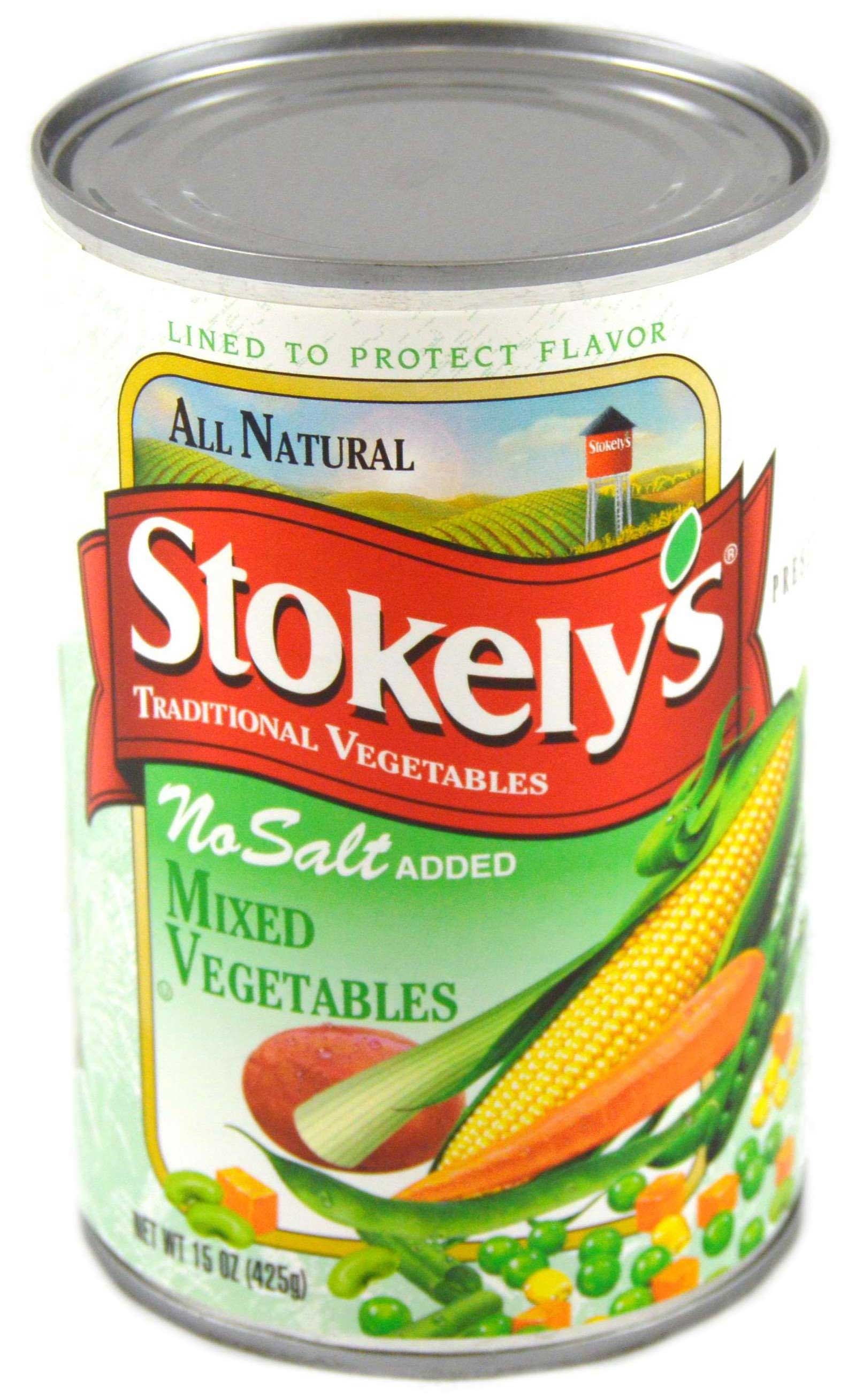 Stokely Mixed Vegetables, 15 Ounce Can -- 24 per case