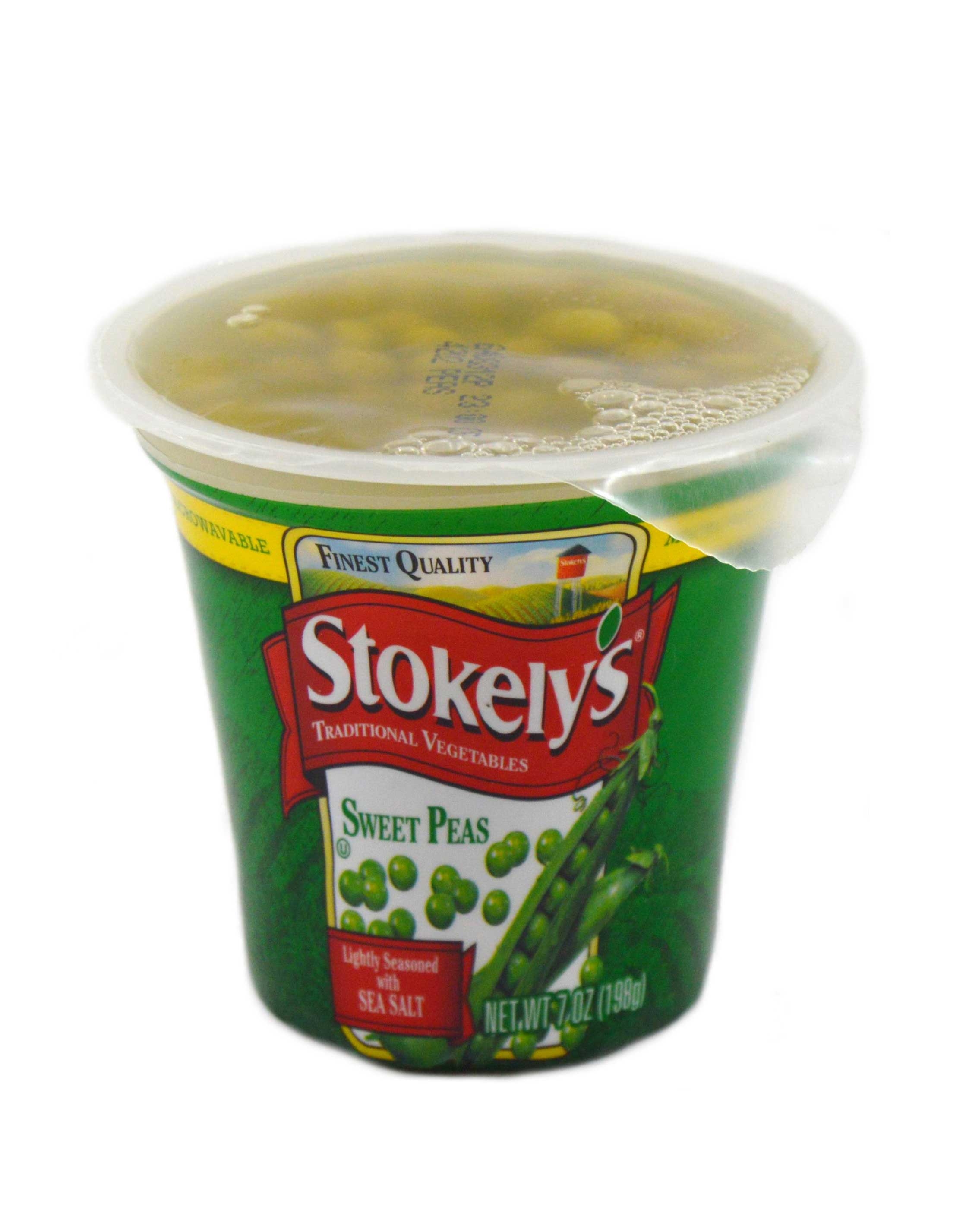Stokely's Low Sodium Sweet Peas, 7 Ounce -- 12 Per Case