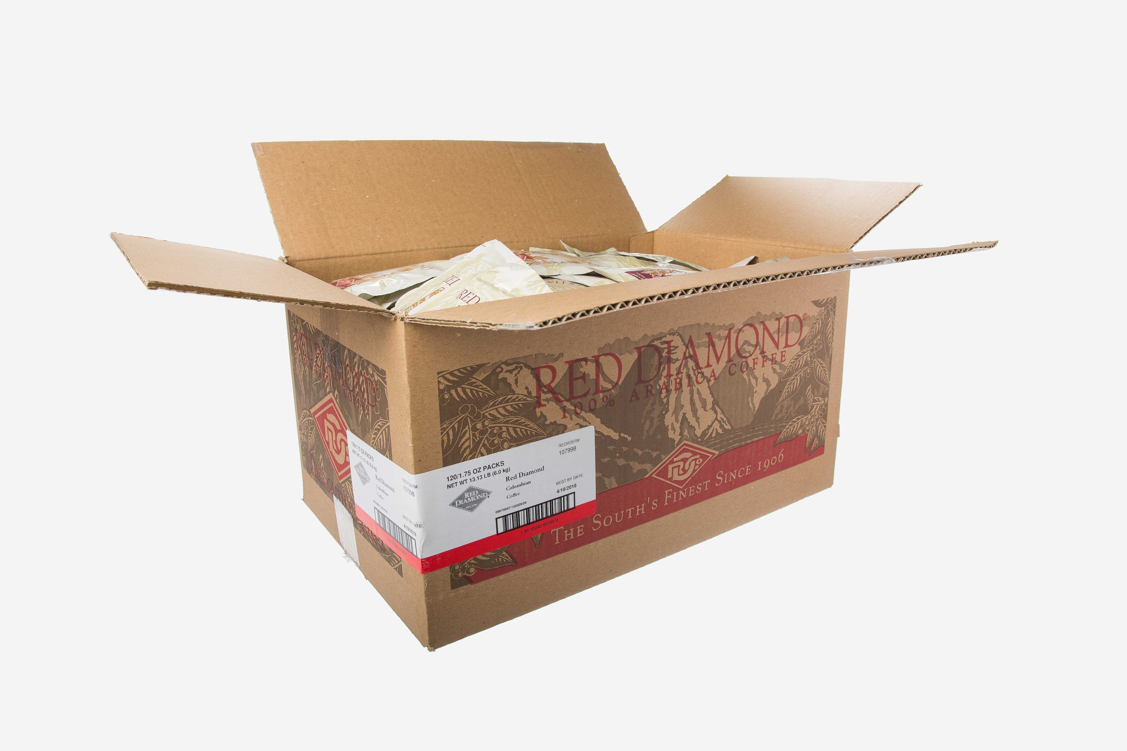 Red Diamond Columbian Blend Coffee, 13.13 Pound