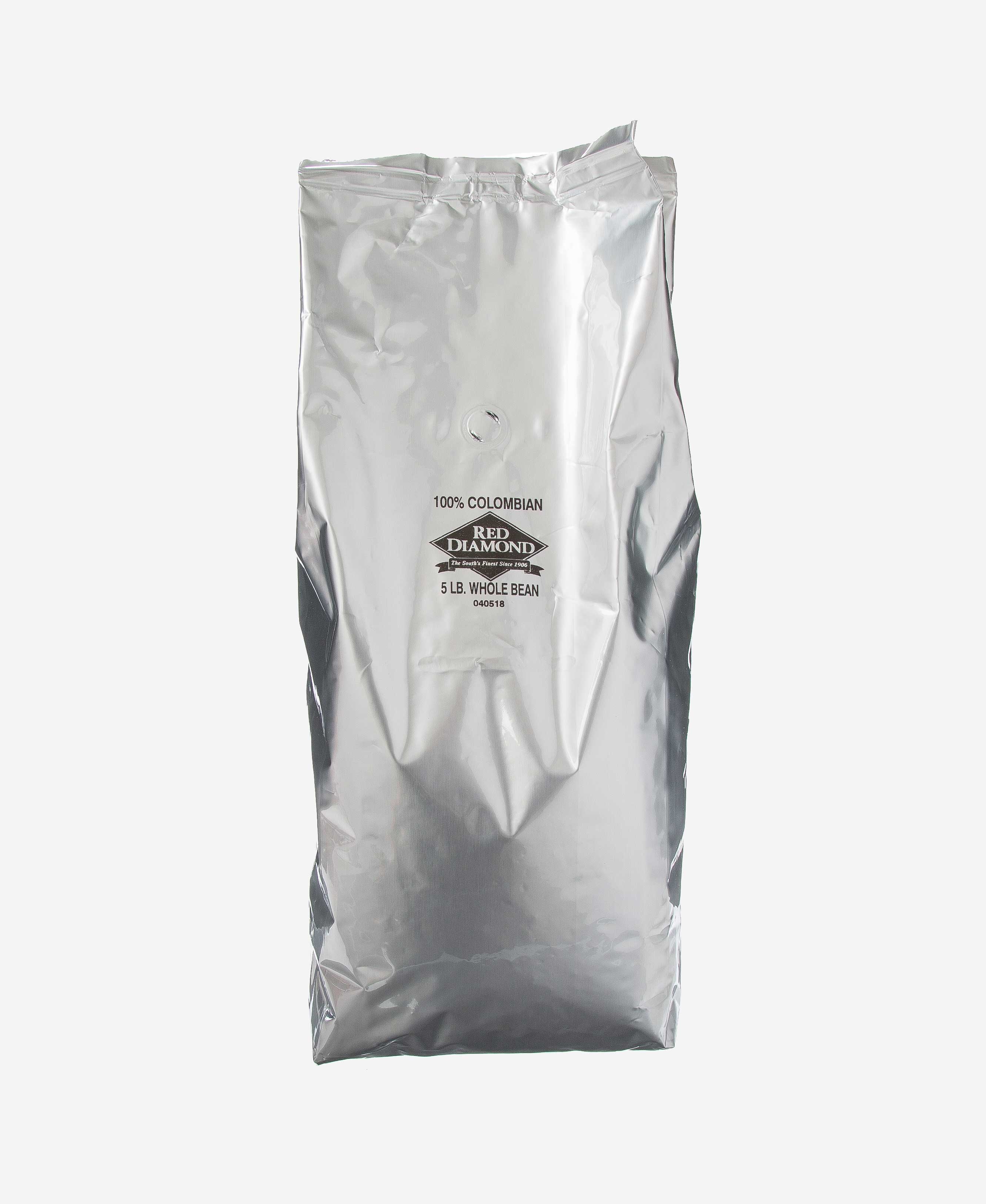 Red Diamond Whole Bean Columbian Blend Coffee, 10 Pound.