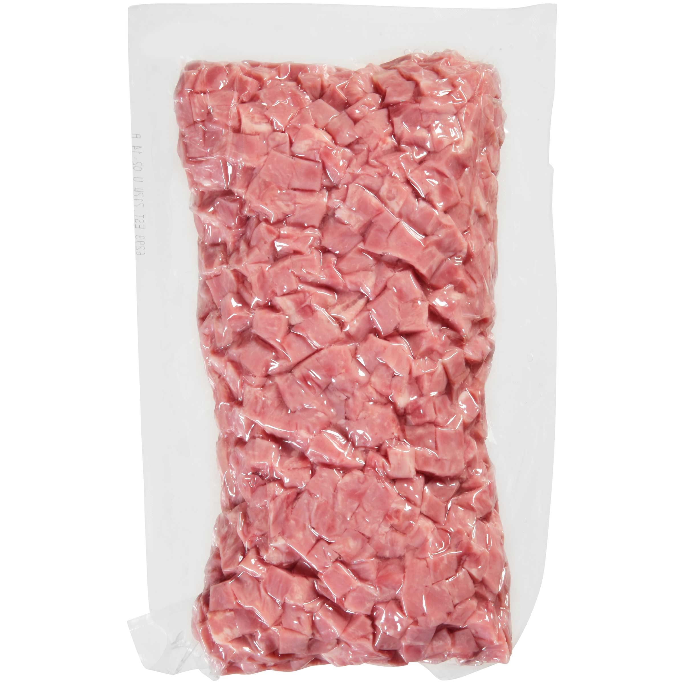 Farmland Water Added Smoked Diced Ham, 1/2 inch Cube -- 2 per case.