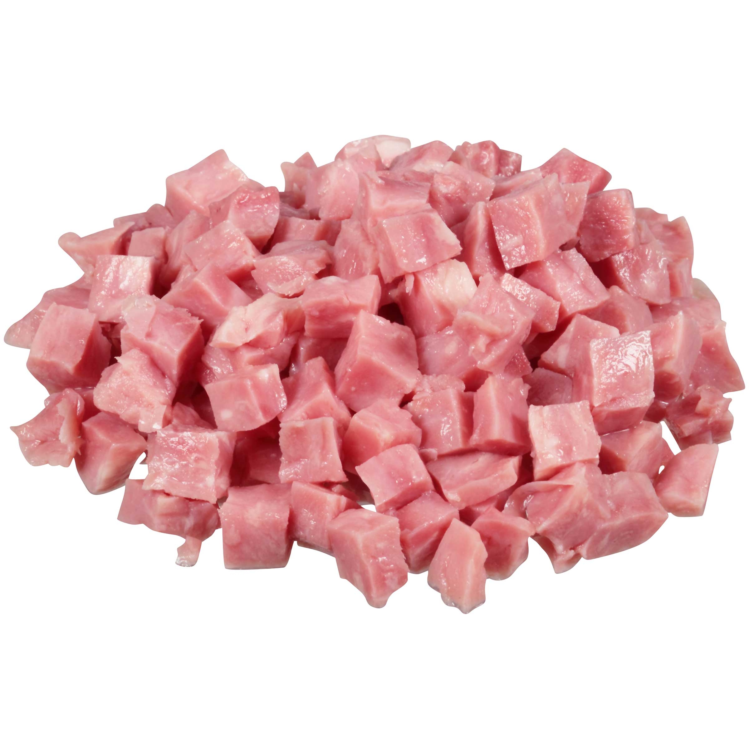 Farmland Water Added Smoked Diced Ham, 1/2 inch Cube -- 2 per case.