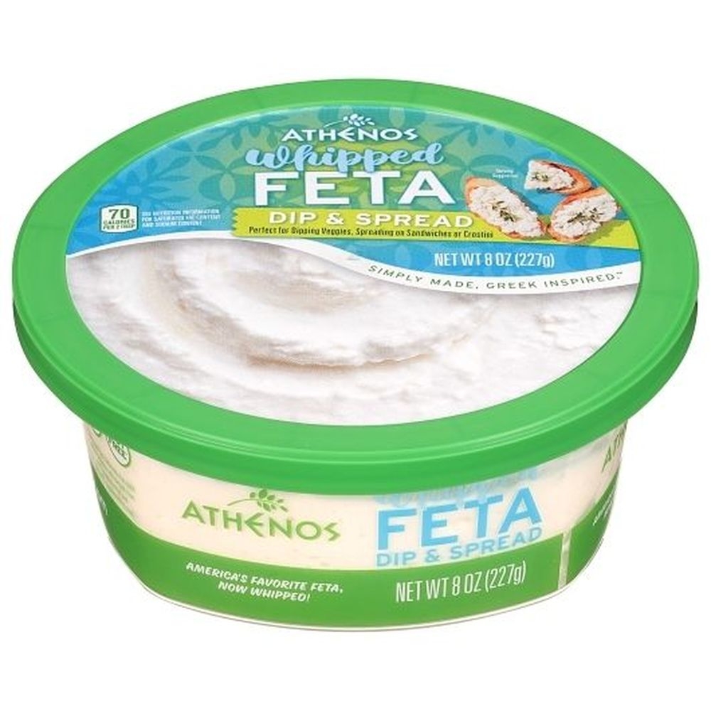 Athenos Whipped Feta Dip and Spread, 8 Ounce - 6 per case