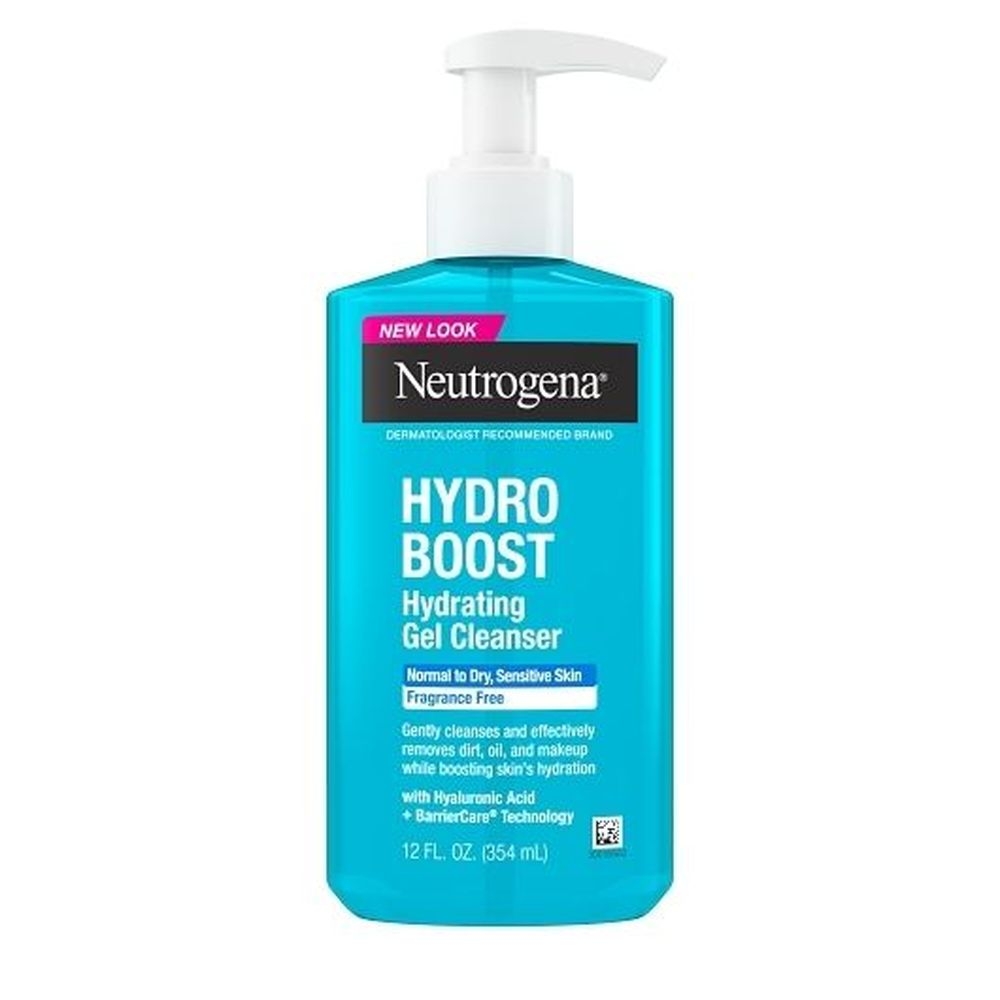 Neutrogena Fragrance Free Hydro Boost Hydrating Gel Cleanser, 12 Fluid Ounce -- 12 per case