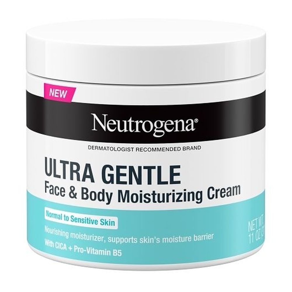 Neutrogena Ultra Gentle Face and Body Moisturizer Cream, 11 Ounce - 12 per case