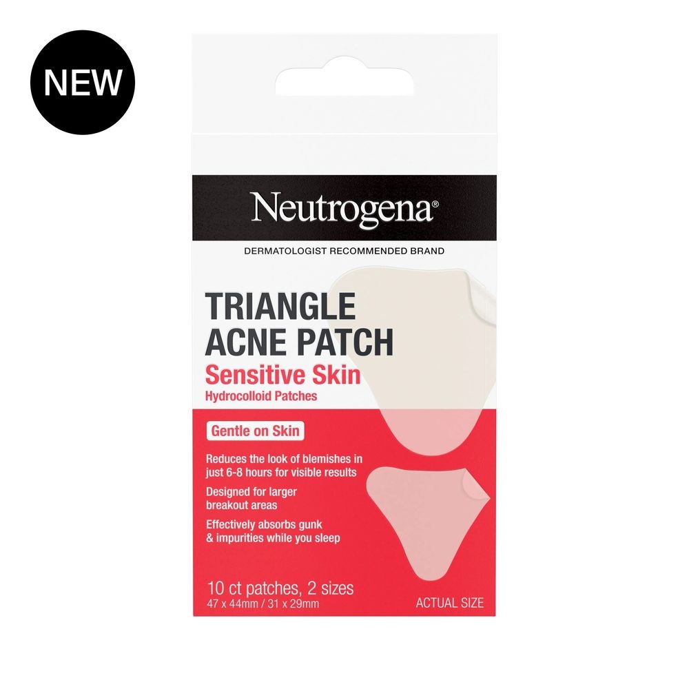 Neutrogena Sensitive Skin Triangle Acne Patch, 10 count -- 24 per case