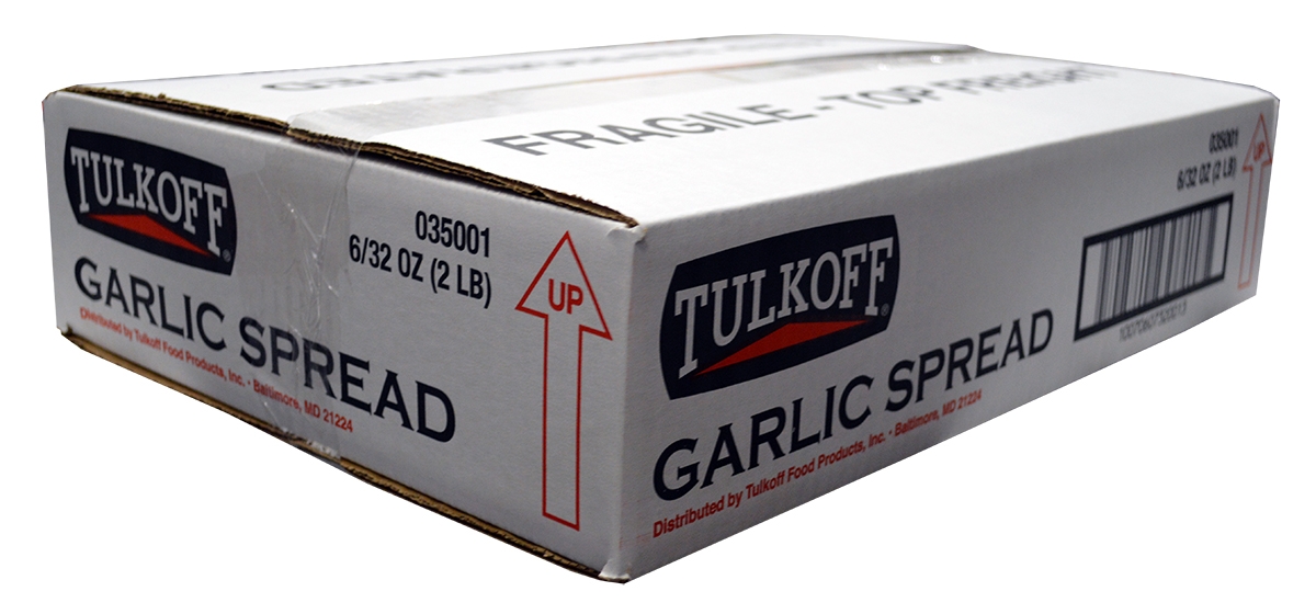 Tulkoff Garlic Spread, 2 Pound -- 6 per case.