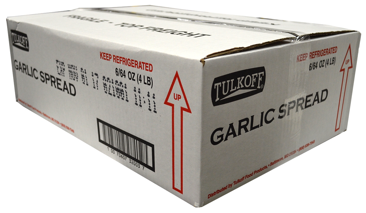 Tulkoff Garlic Spread, 64 Ounce -- 6 per case.