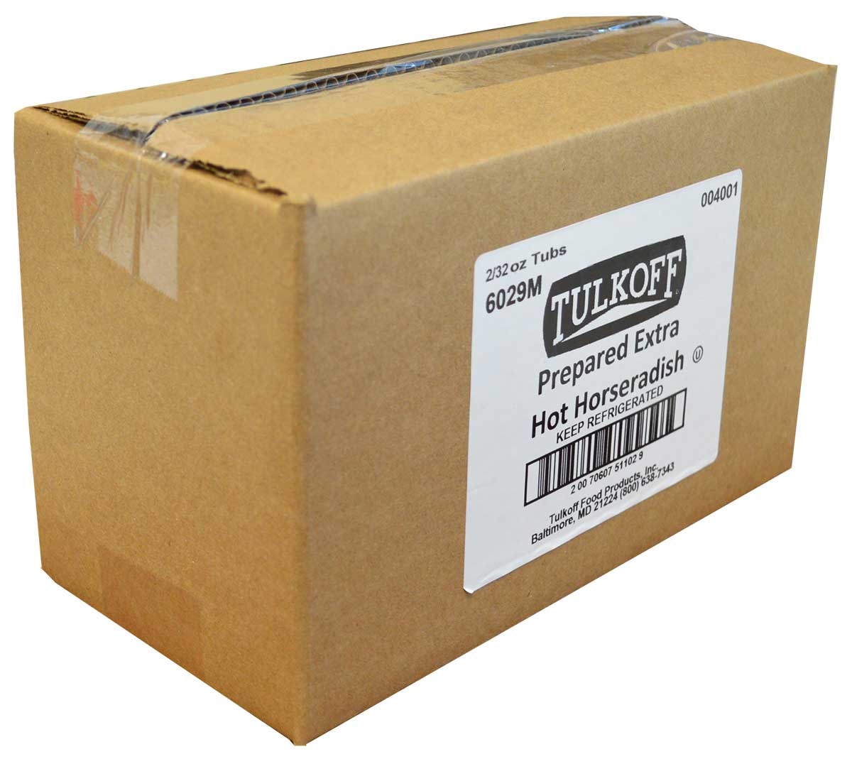 Tulkoff White Prepared Horseradish, 32 Ounce -- 6 per case.