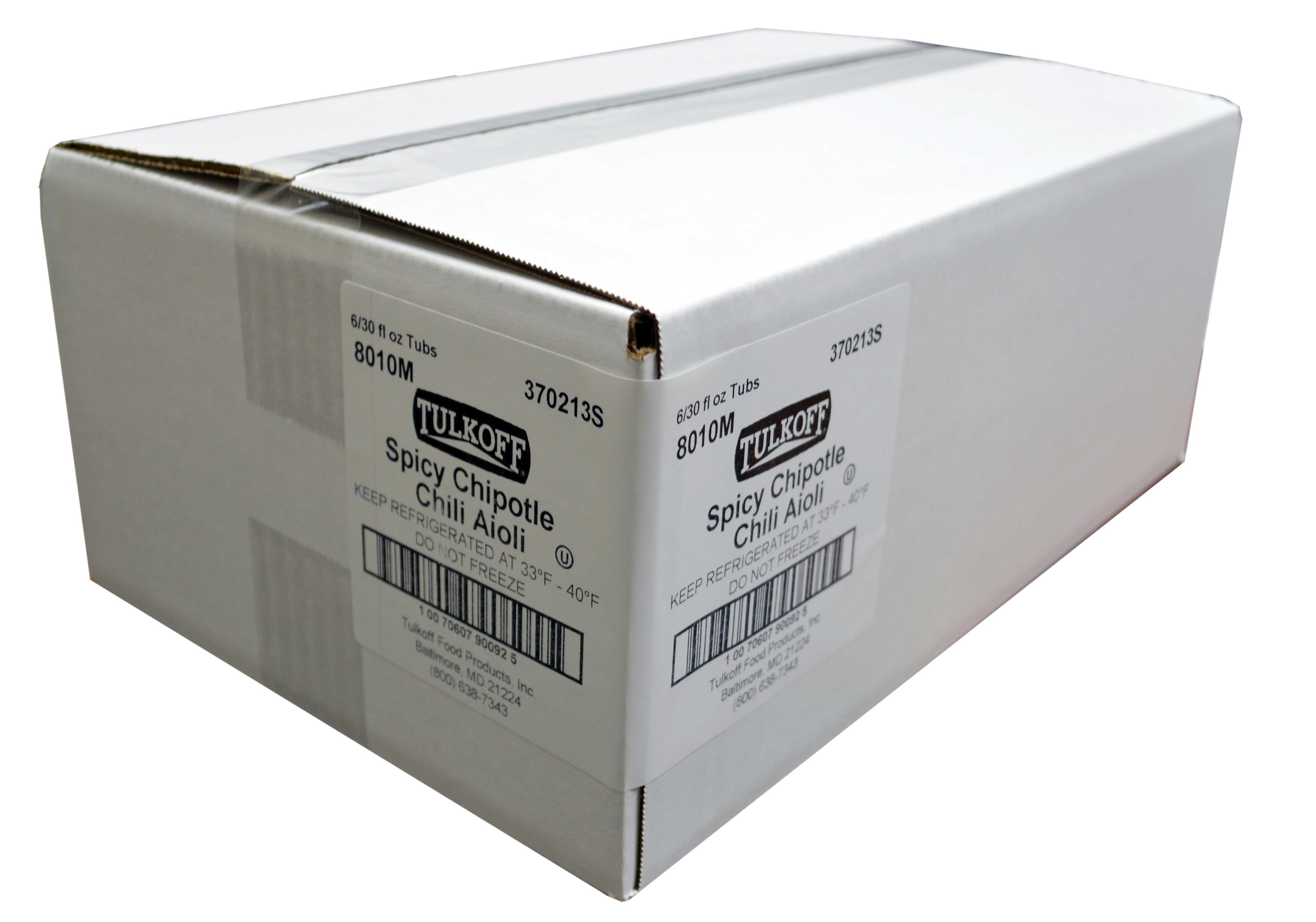 Tulkoff Spicy Chipotle Chili Aioli, 30 Fluid Ounce -- 6 per case.