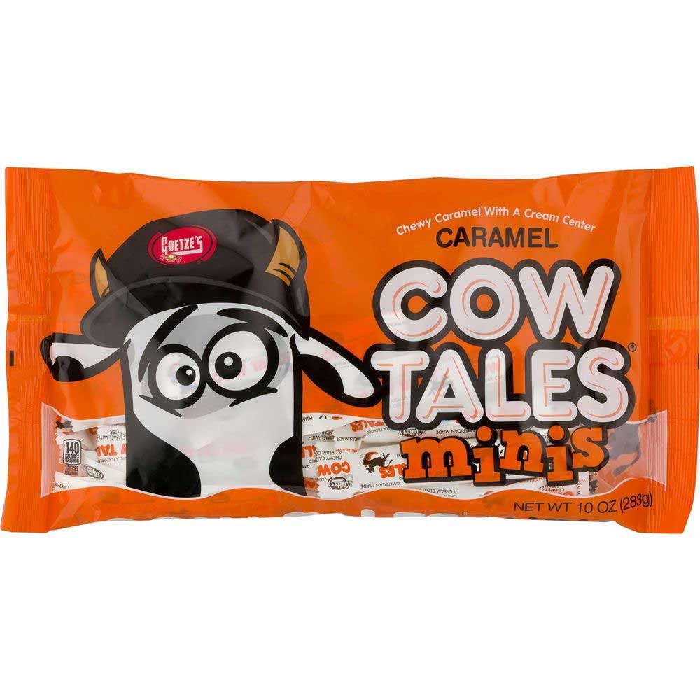 Goetzes Mini Vanilla Cow Tales, 10 Ounce -- 12 per case