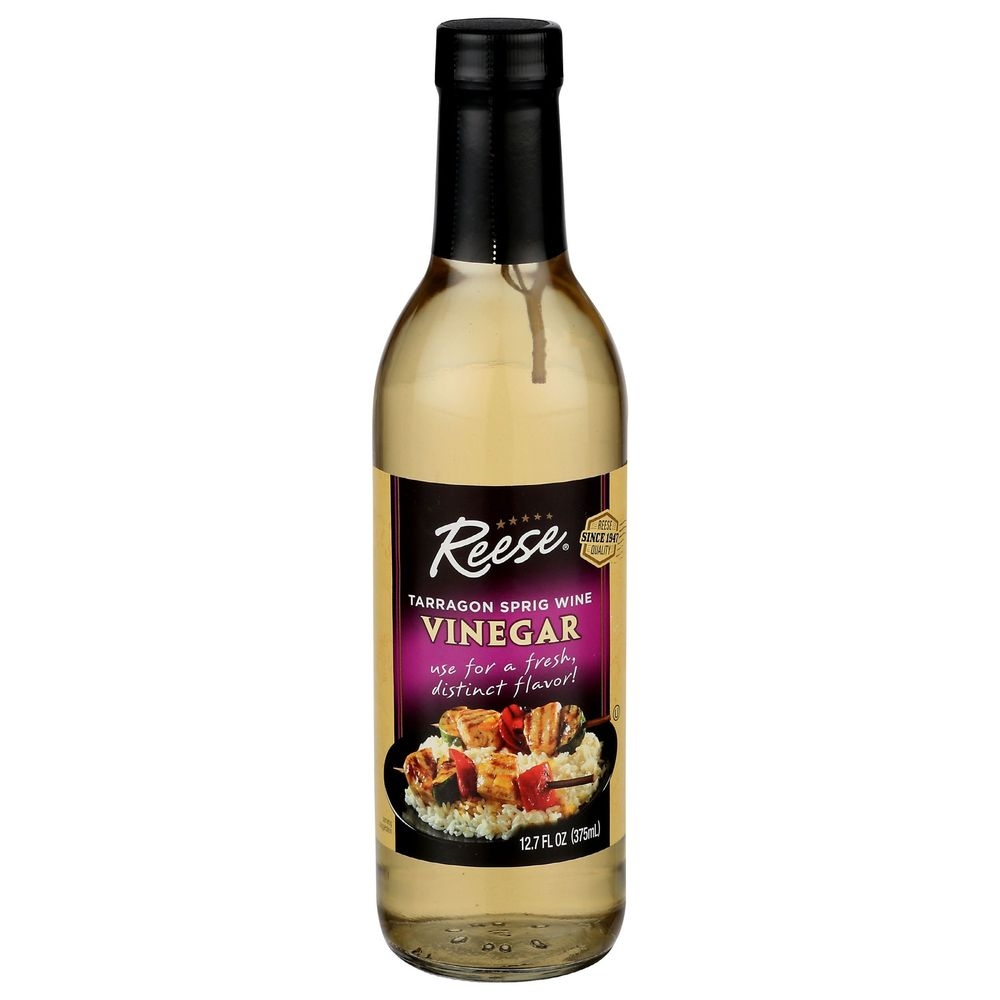 Reese Tarragon Sprig Vinegar, 12.7 Ounce -- 6 per case