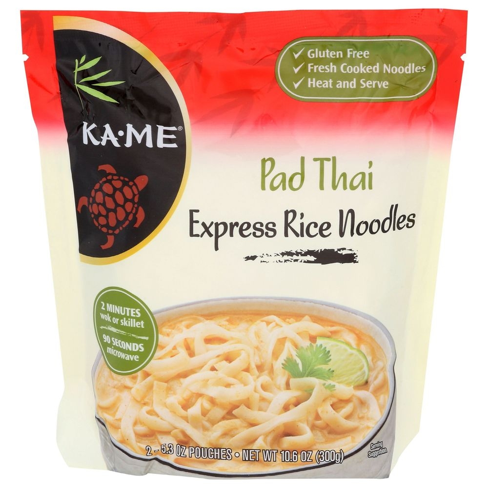 Ka Me Pad Thai Express Rice Noodles, 10.6 Ounce -- 6 per case