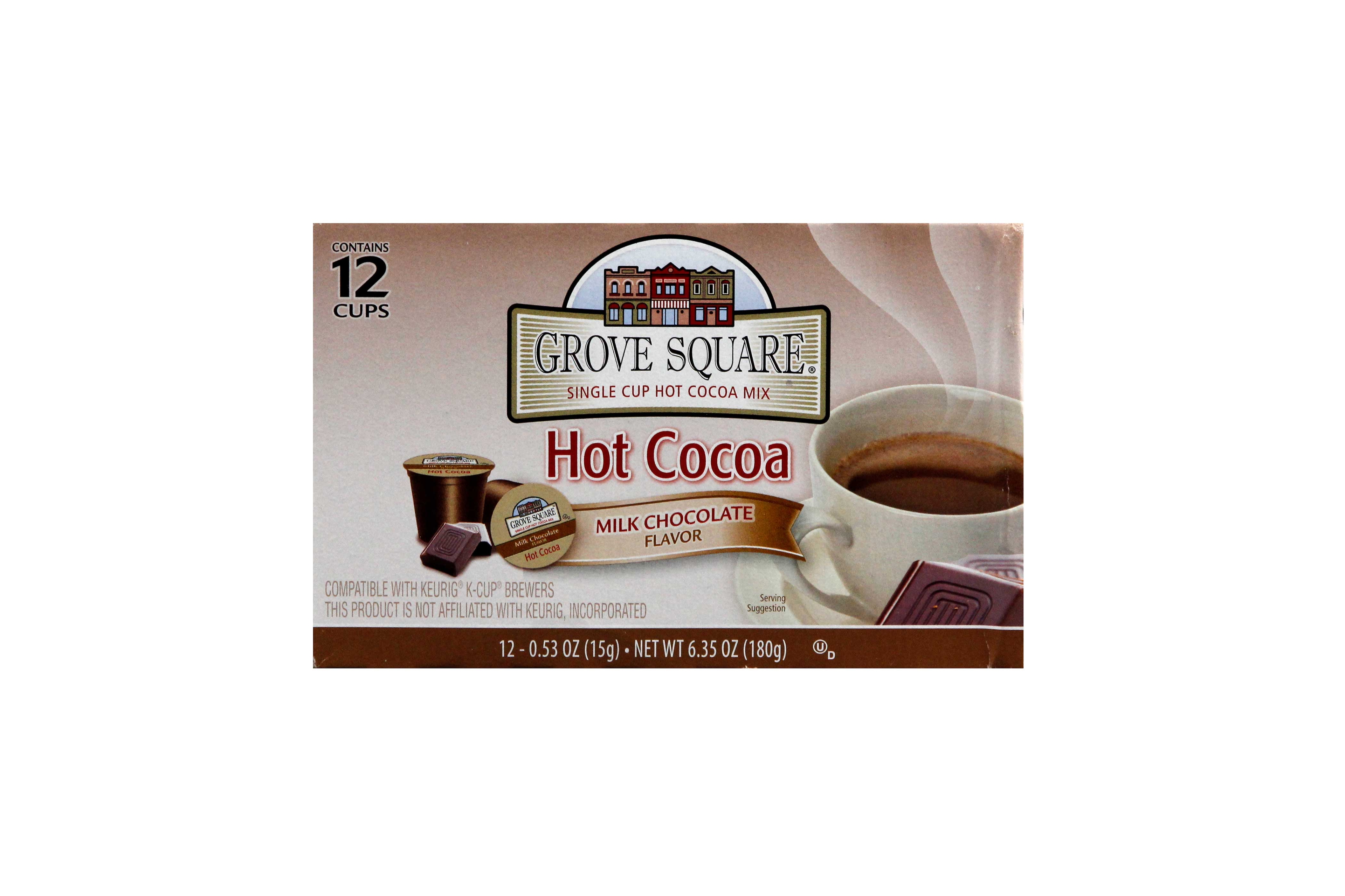 Grove Square Milk Chocolate Hot Cocoa Mix -- 96 per case.