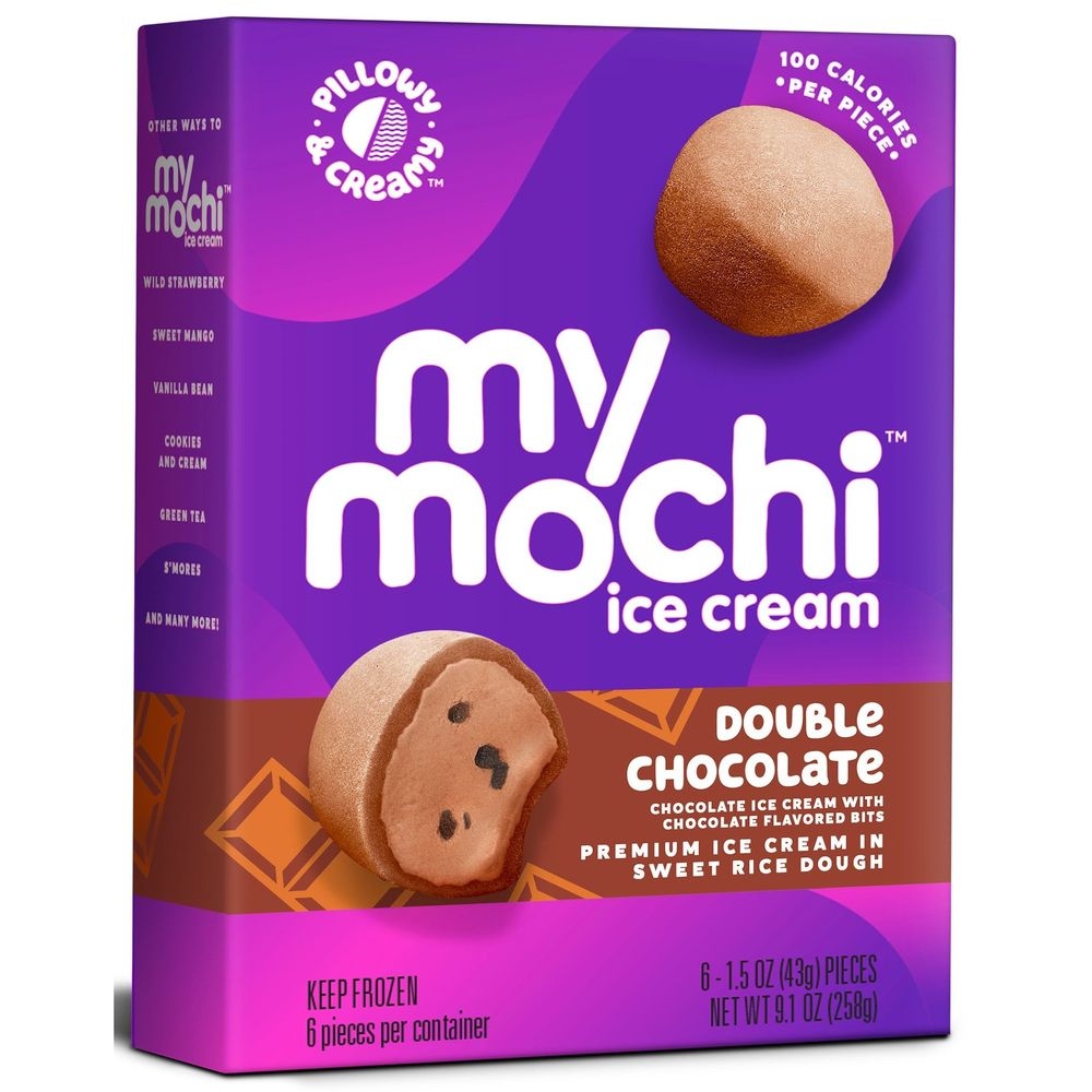 My Mochi Double Chocolate Ice Cream, 9.1 Ounce -- 12 per case
