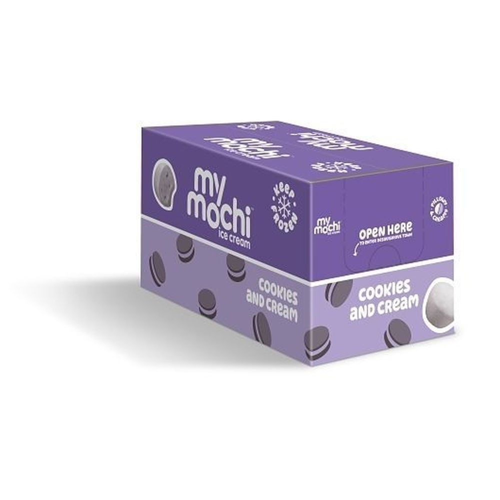 My Mochi Cookies and Cream Ice Cream - Display, 1.5 Ounce -- 24 per case