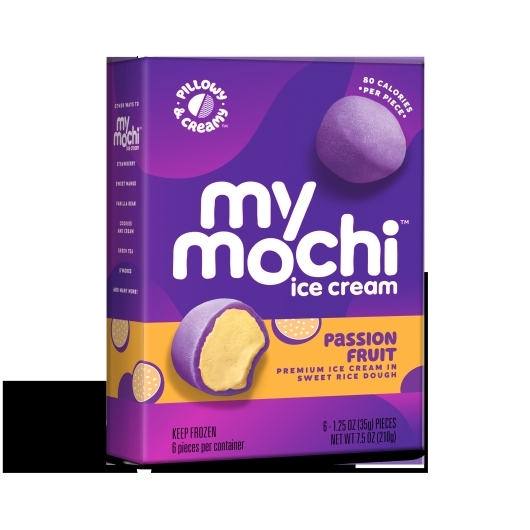 My/Mochi Passion Fruit Mochi Ice Cream Balls, 7.5 Ounce -- 12 per case