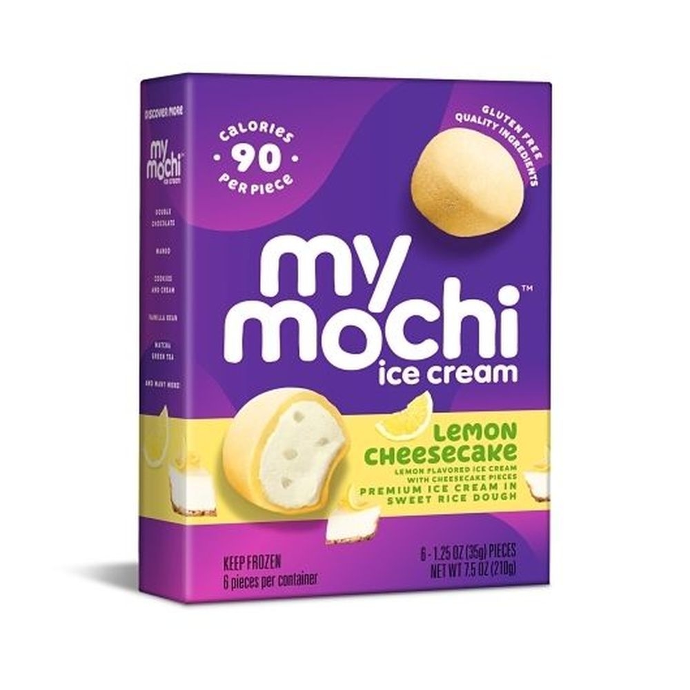 My Mochi Lemon Cheesecake Mochi Ice Cream, 7.5 Ounce - 12 per case