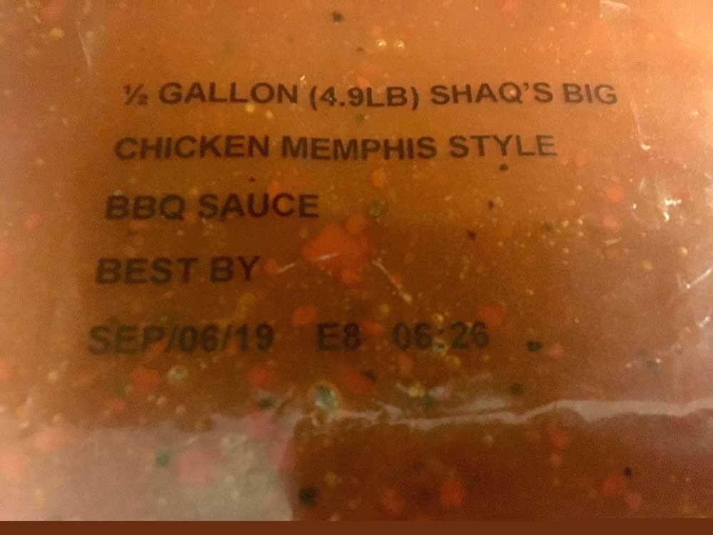 Big Chicken Memphis Style BBQ Sauce, 0.5 Gallon -- 4 per case