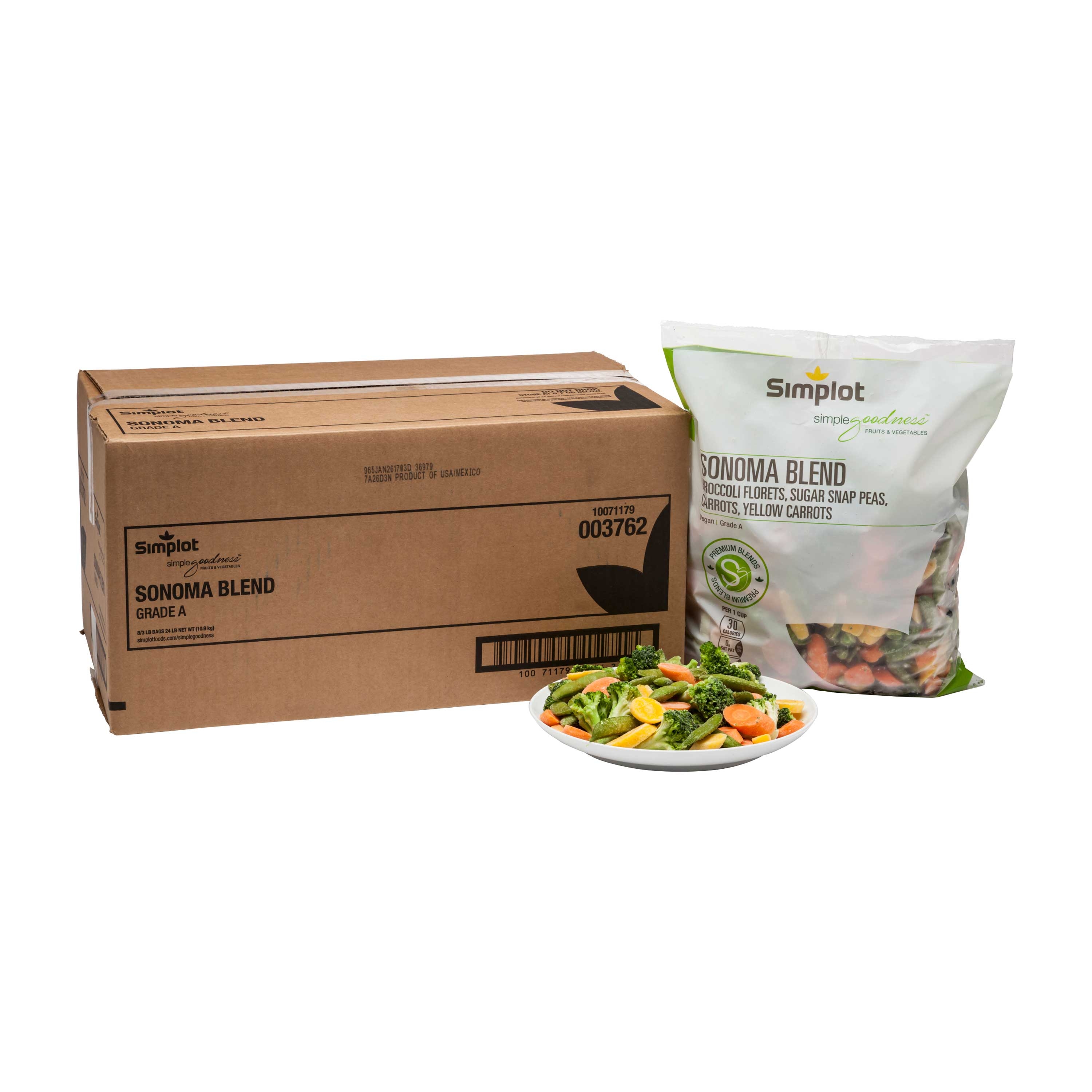 Culinary Select Sonoma Blend - 3 lb. package, 8 packages per case