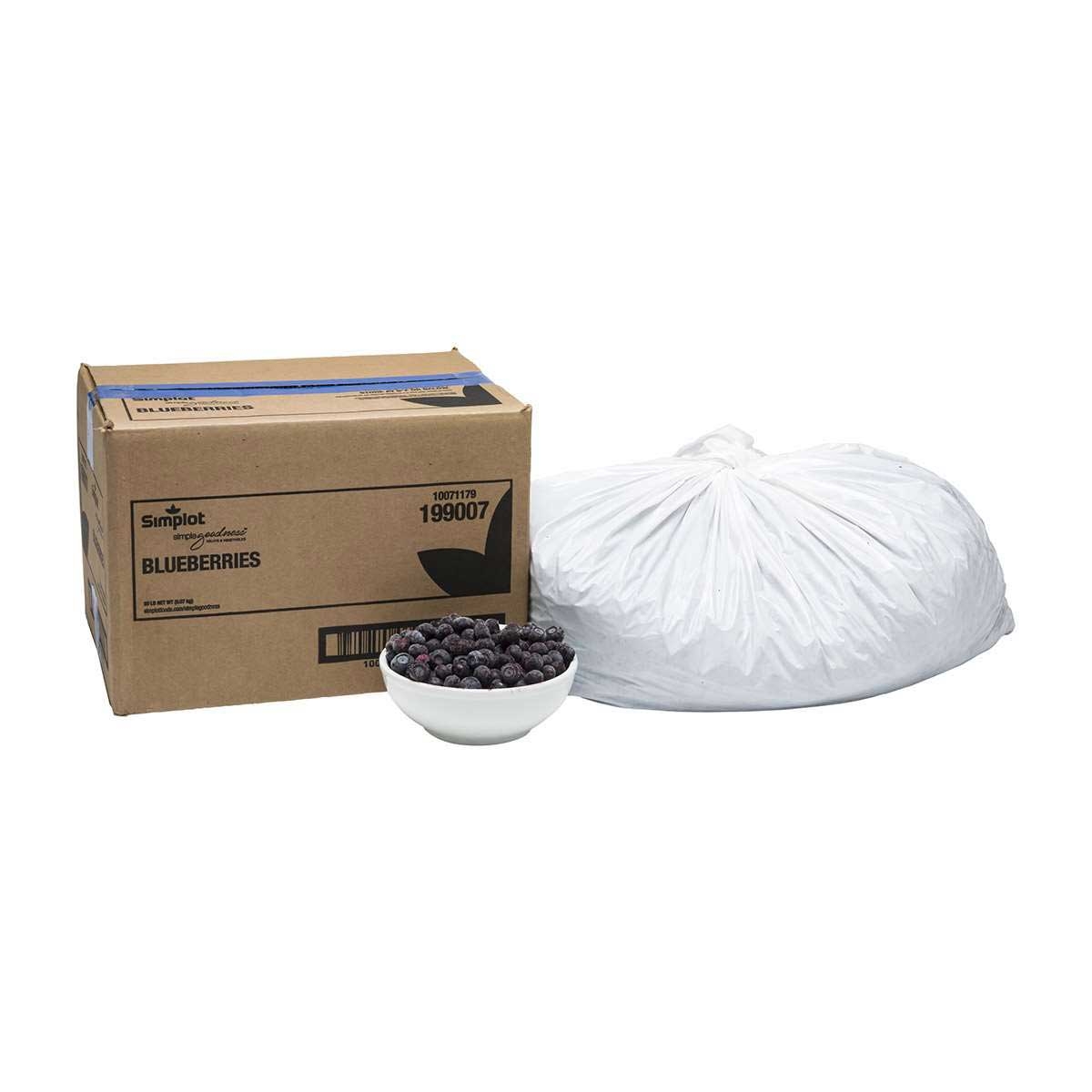 Simplot Fruit Blueberry, 20 Pound.
