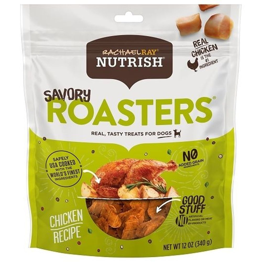 Rachel Ray Savory Roasters Chicken Dog Treats, 12 Ounce - 6 per case