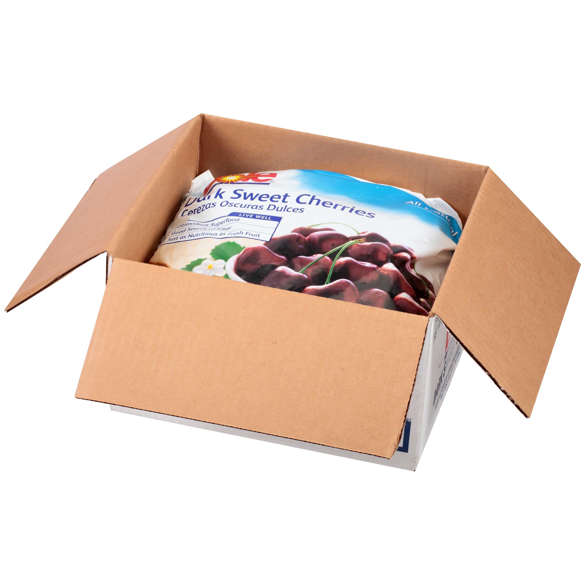 Dole Individual Quick Frozen Dark Sweet Cherry, 5 Pound -- 2 per case.