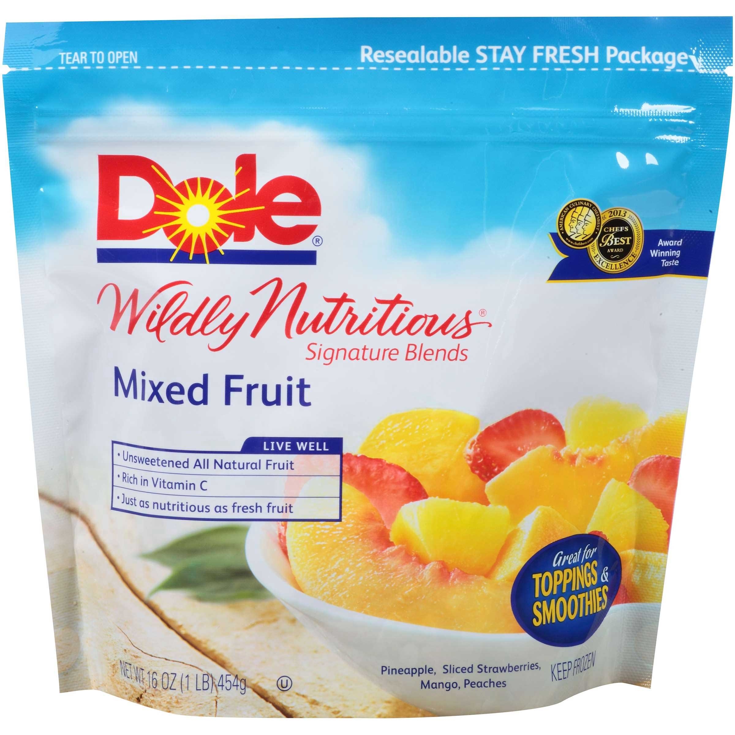 Dole Wildly Nutritious Signature Blends Mixed Fruit, 16 Ounce -- 8 per case