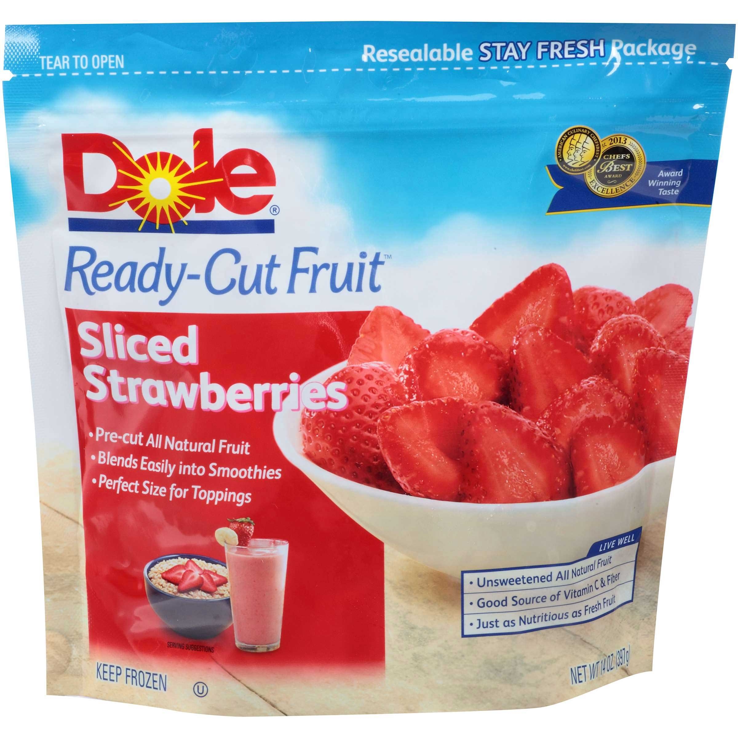 Dole Sliced Strawberry, 14 Ounce -- 8 per case