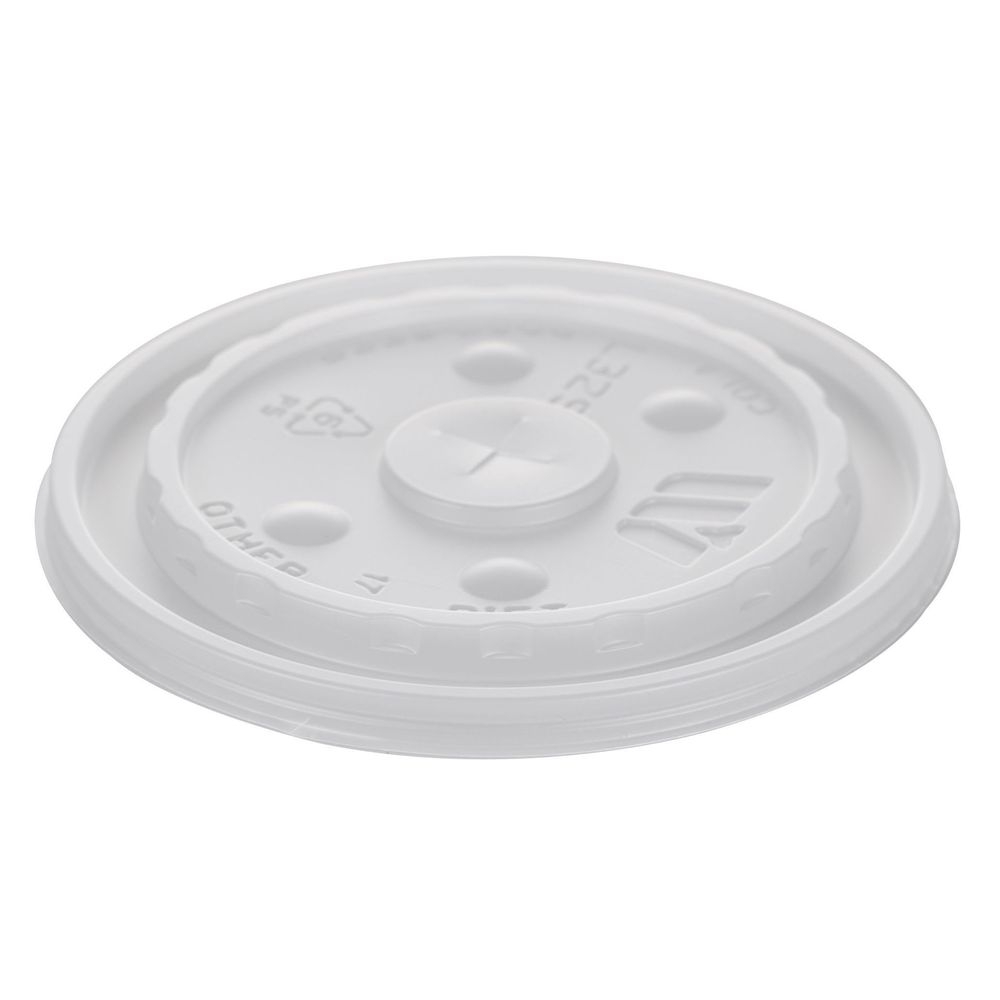 Wincup L32S Translucent Straw Slotted Lid For 32 - 44 Ounce Cups -- 1000 per case.