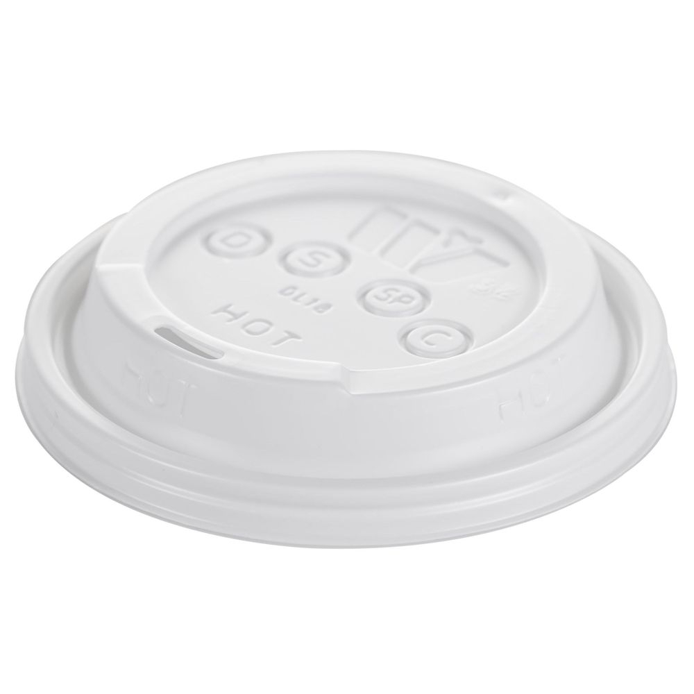 Wincup Vio DL18WT White Dome Lid 12 - 24 Ounce Cup -- 1000 per case.