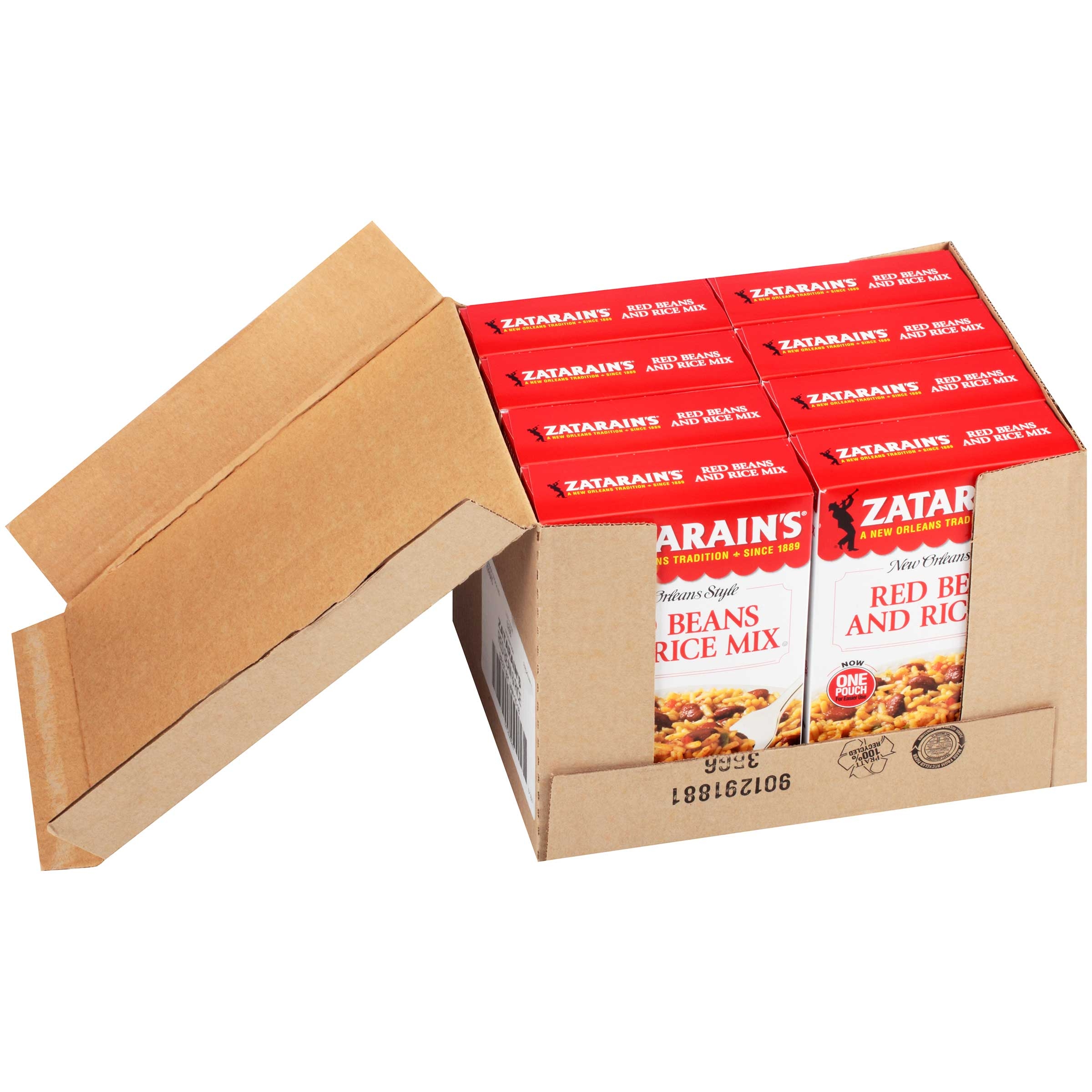 Zatarain`s Red Beans & Rice Mix, 30 oz. -- 8 per case
