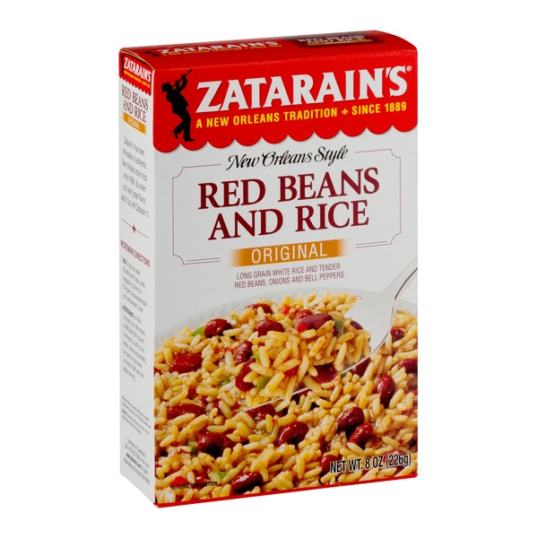 Zatarains Red Beans and Rice Mix, 8 Ounce -- 12 per case.