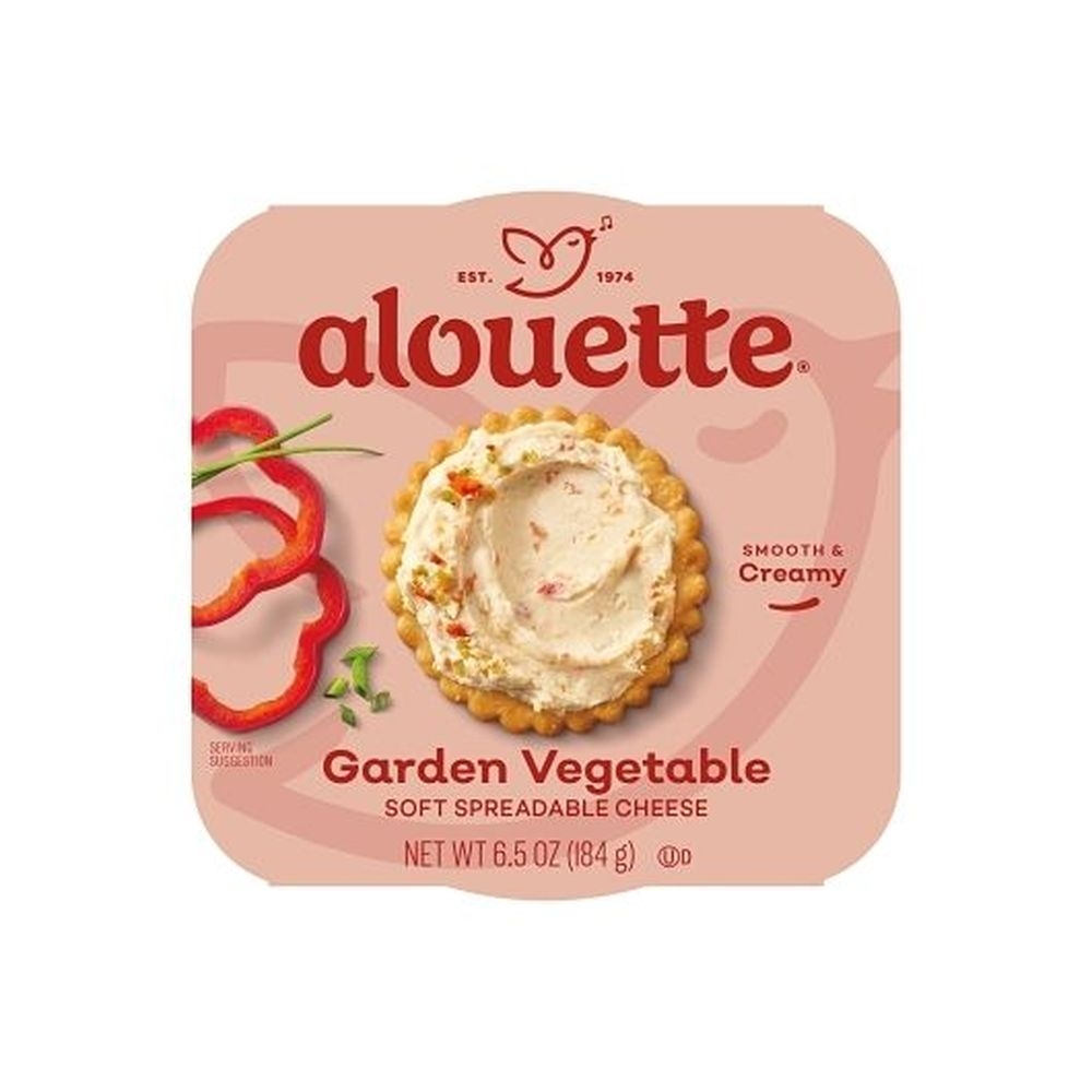 Alouette Deli Garden Vegetable Spread, 6.5 Ounce - 6 per case
