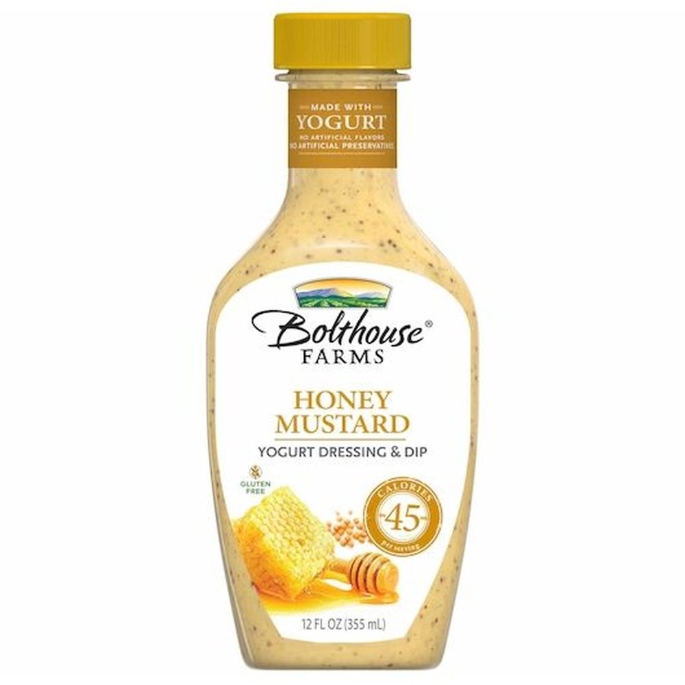 Tattooed Chef Honey Mustard Yogurt Dressing, 12 Fluid Ounce -- 6 per case