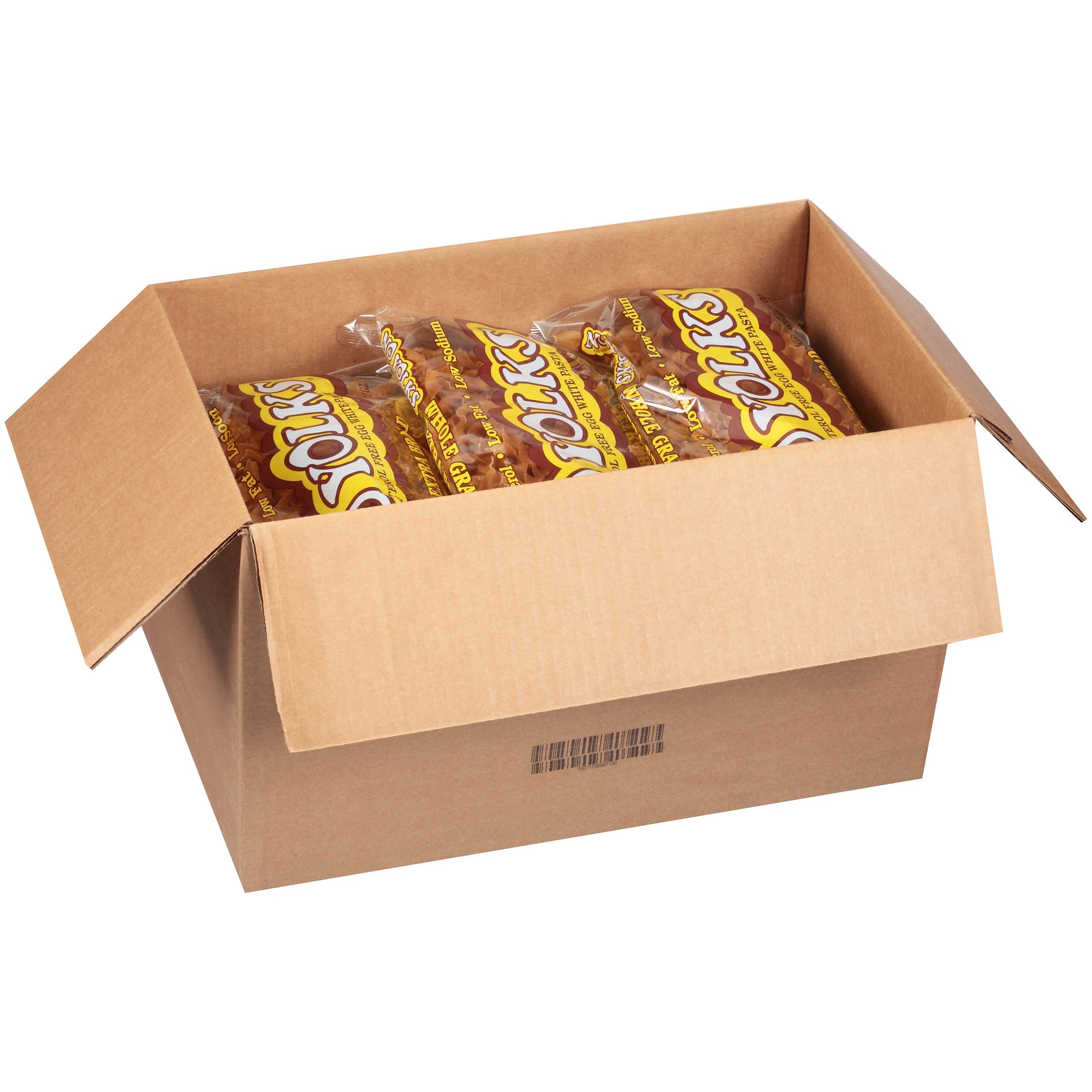 No Yolks Whole Grain Extra Wide Egg Noodle, 12 Ounce -- 12 per case.