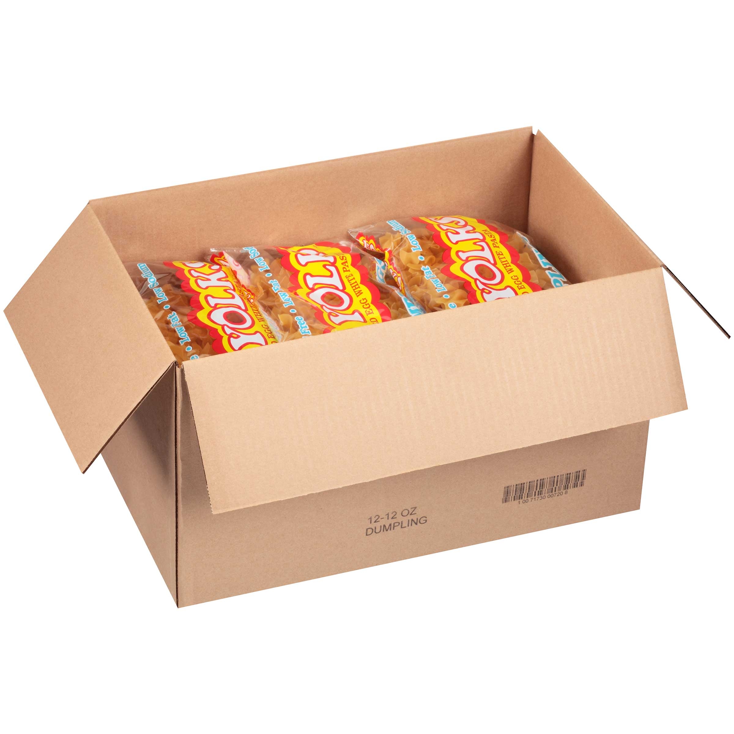 No Yolks Egg Dumplings, 12 Ounce -- 12 per case.