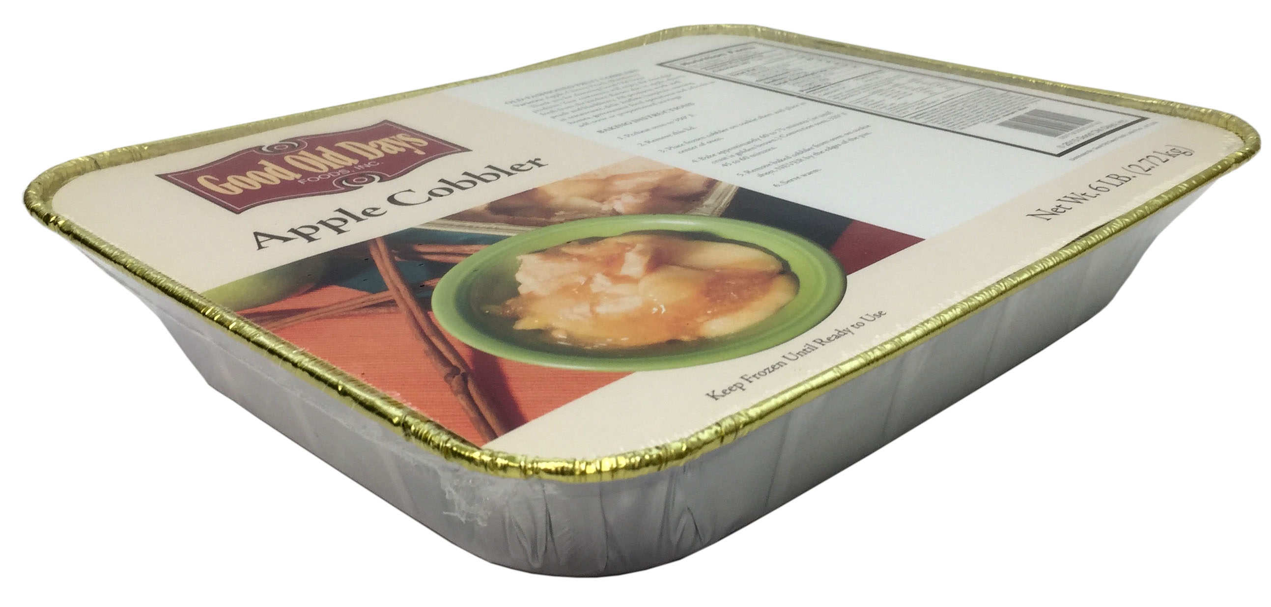 Good Old Days Country Kitchen Apple Cobbler, 6 Pound -- 4 per case.