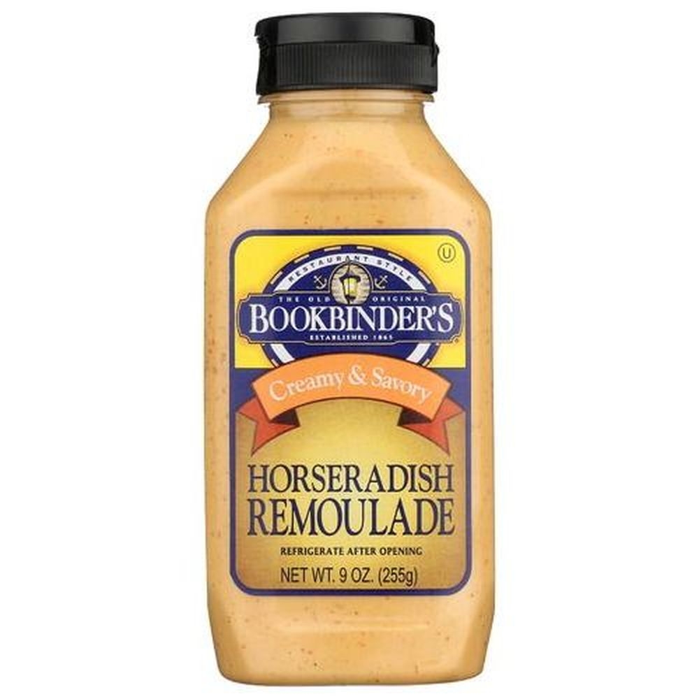 Bookbinders Creamy and Savory Horseradish Remoulade, 9 Ounce -- 9 per case