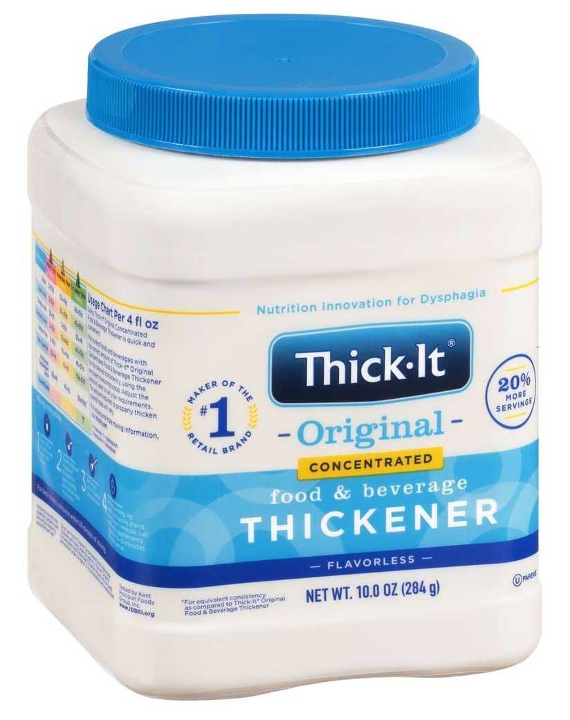 Thick It Original Concentrated Food and Beverage Thickener Powder, 10 Ounce Canister -- 12 per case